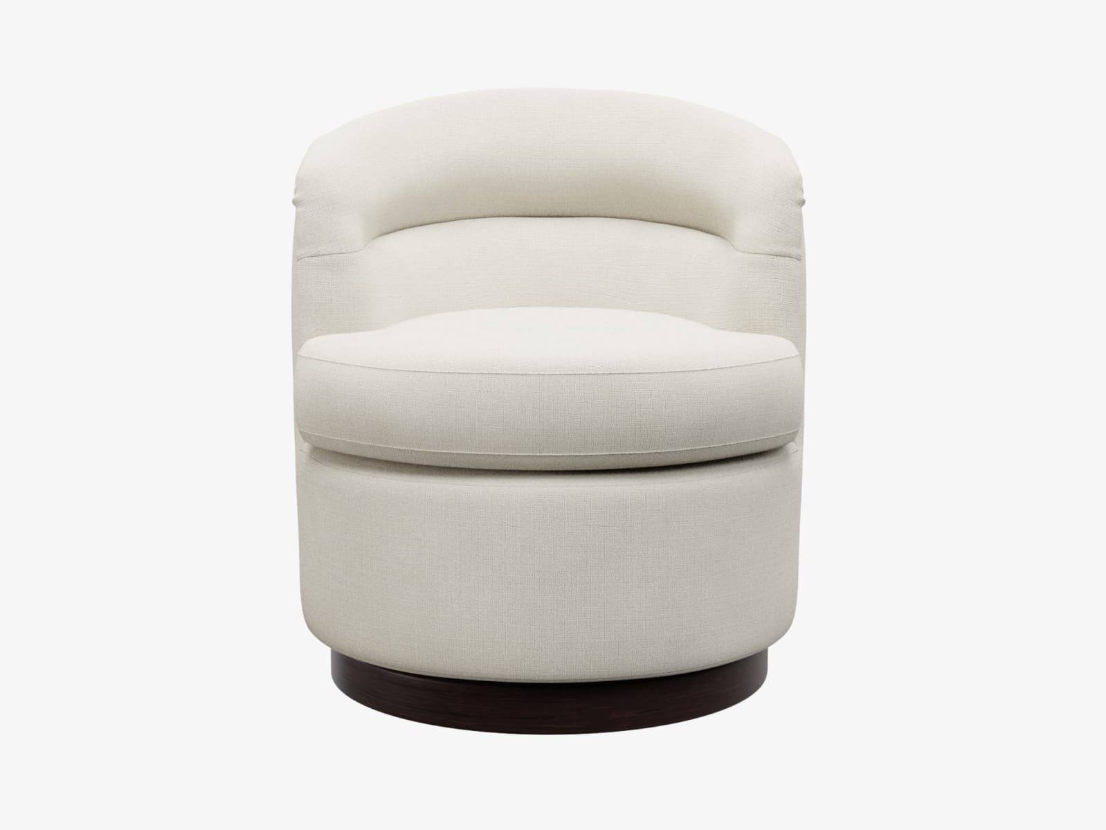 Penelope Swivel Chair Toorak Pearl color Toorak Pearl