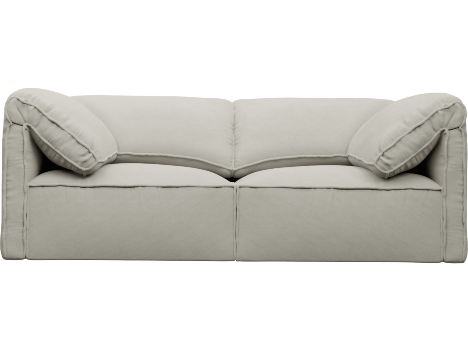 Kai California Ivory Modular Sofa - 2 Seater color California Ivory