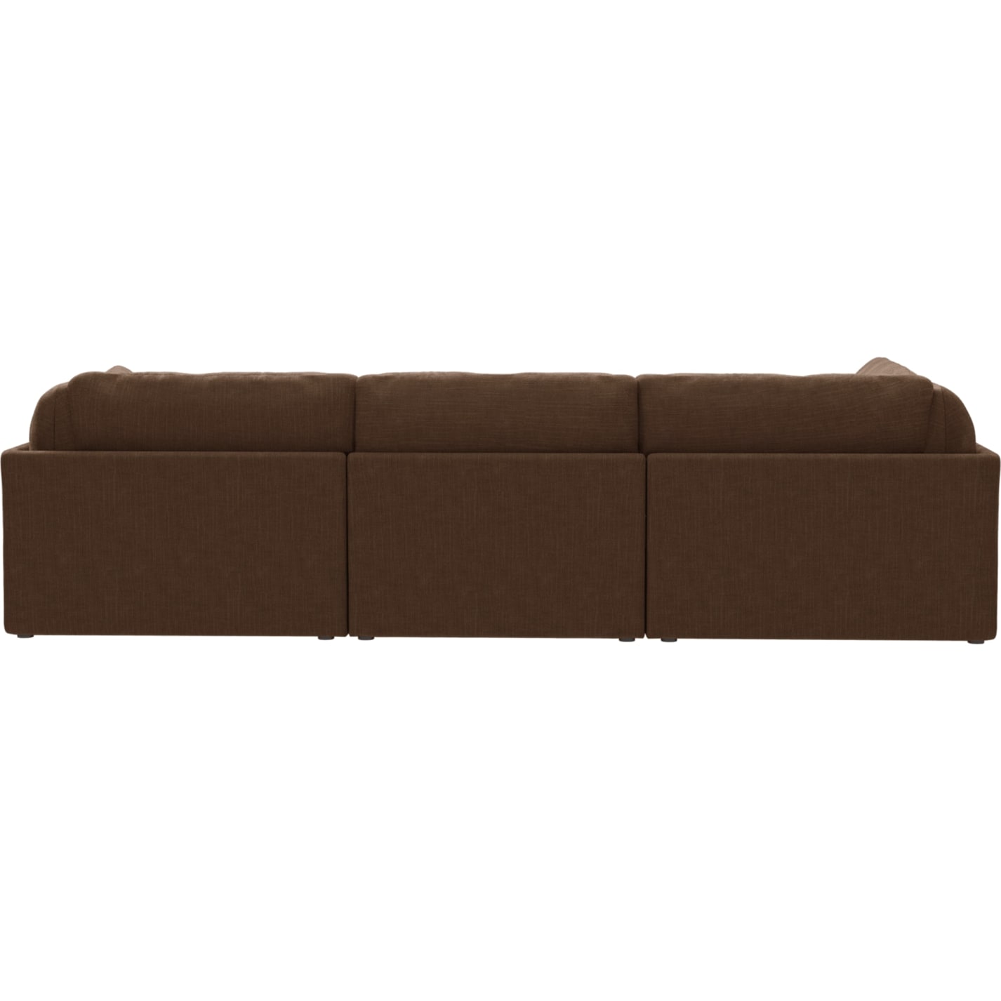 Finley Tribute Chestnut Modular Sofa - 5 Seater LAF Terminal color Tribute Chestnut