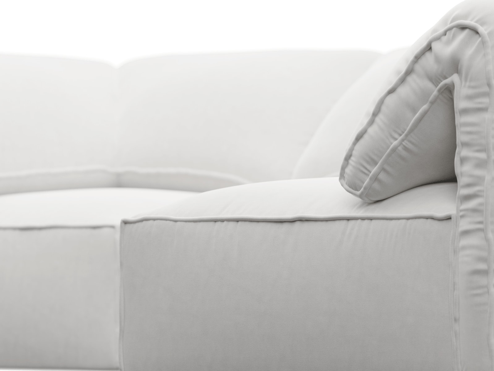 Kai Muse Frost Modular Sofa - 4 Seater color Muse Frost