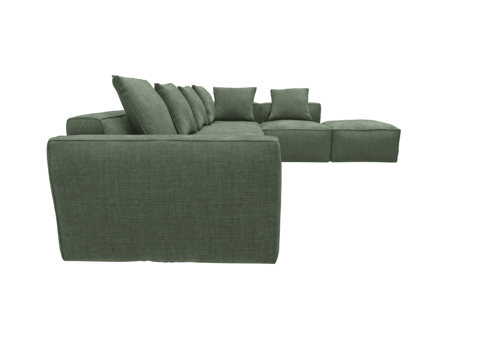 Riley Apt Tribute Dark Jade Sofa - 6 Seater RAF Terminal color Tribute Dark Jade