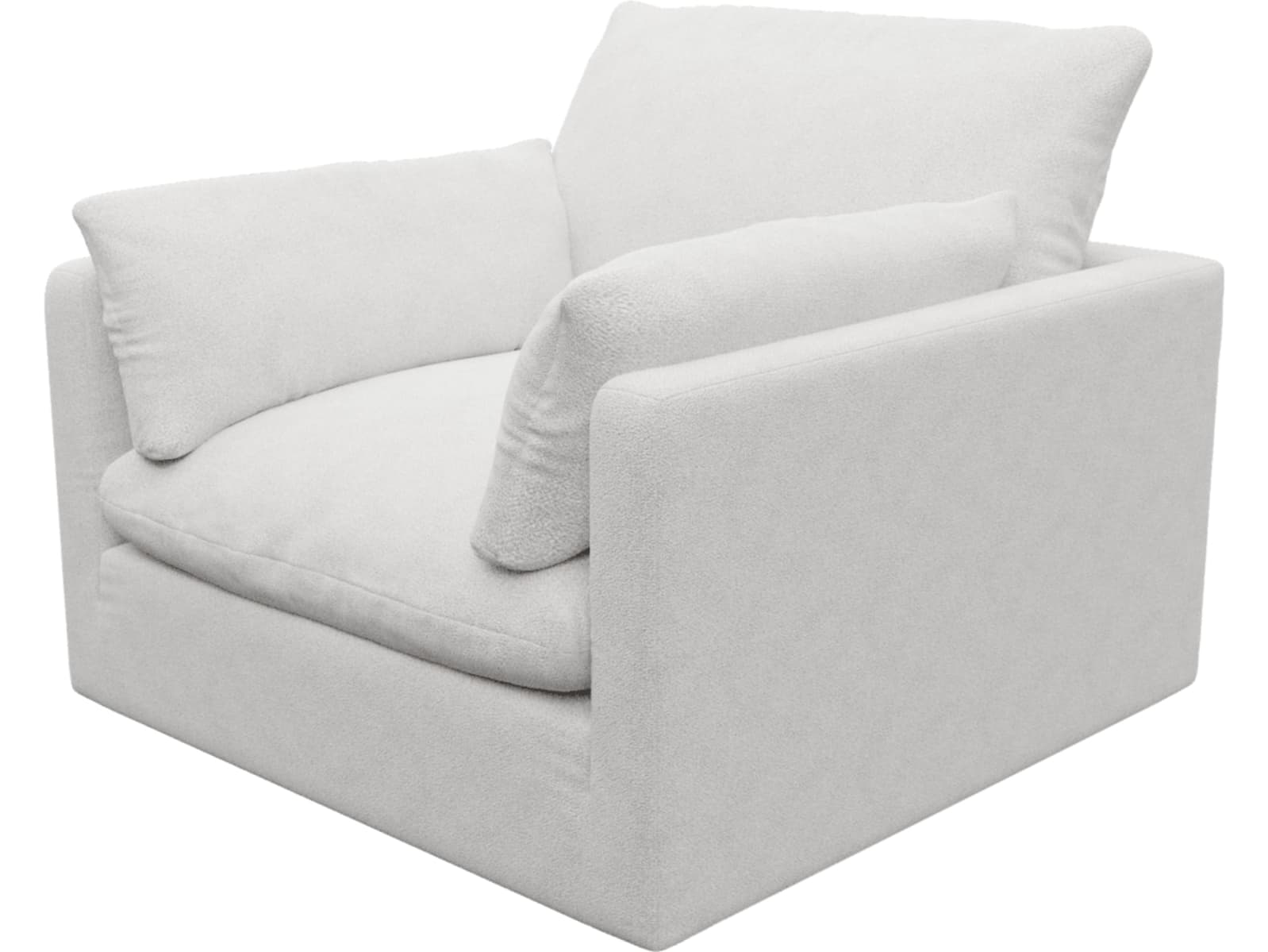 Willow Noa Fog Armchair color Noa Fog