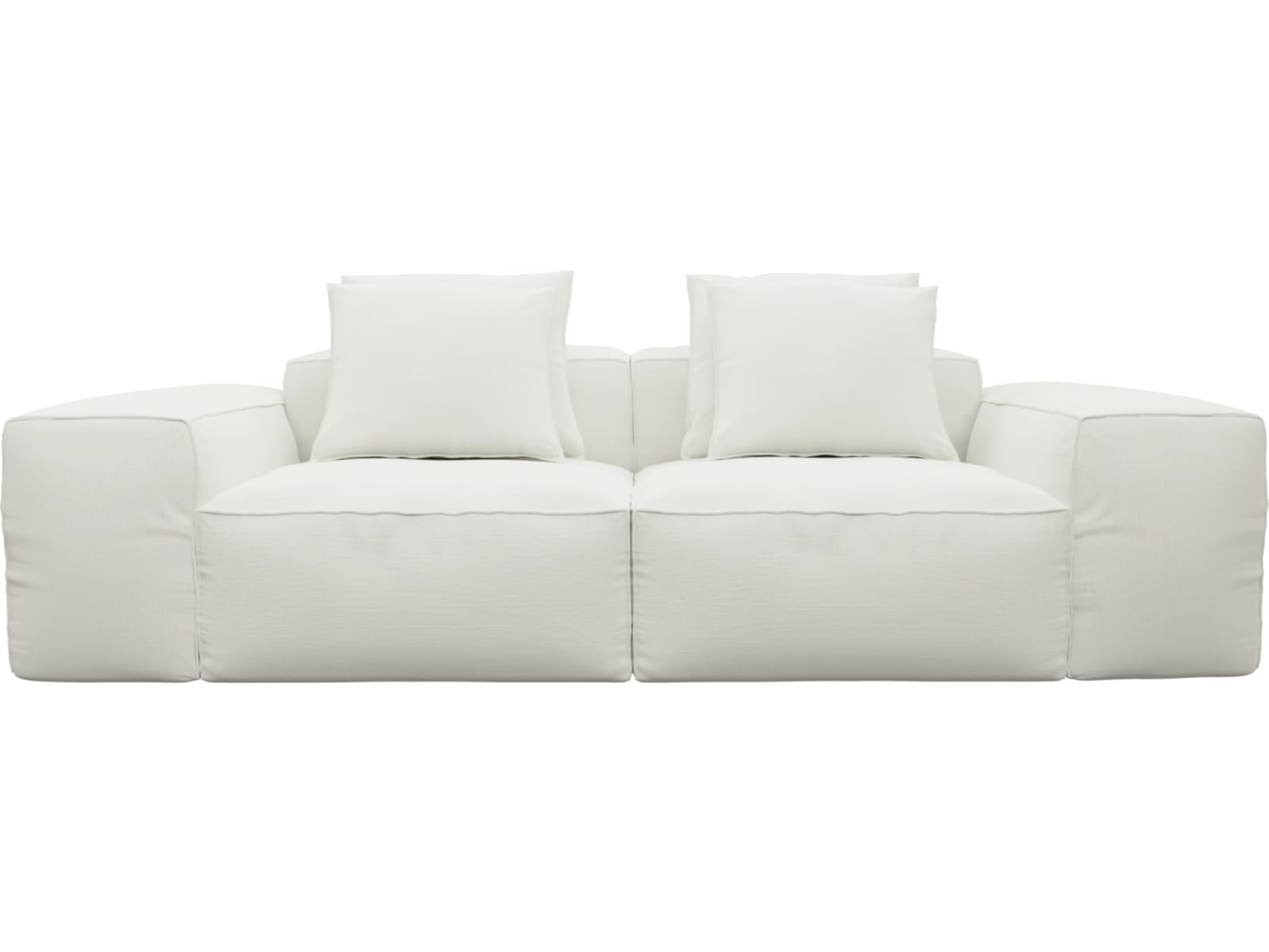 Riley Tribute Shell Modular Sofa - 2 Seater color Tribute Shell