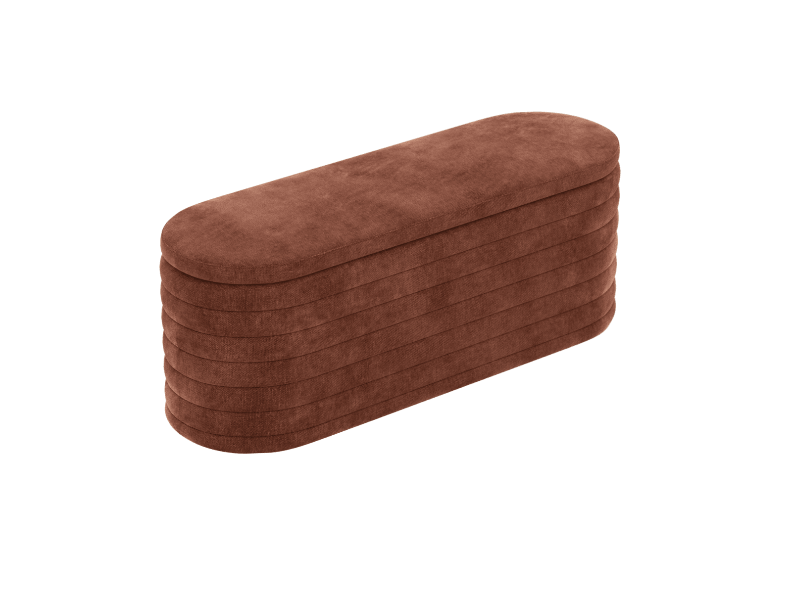 Topia Blanket Box Muse Rust color Muse Rust