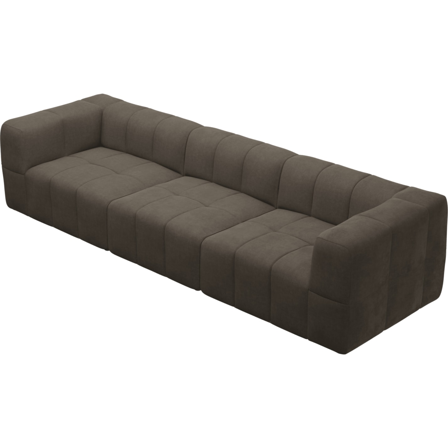 Lucello Muse Mink Modular Sofa - 3 Seater color Muse Mink