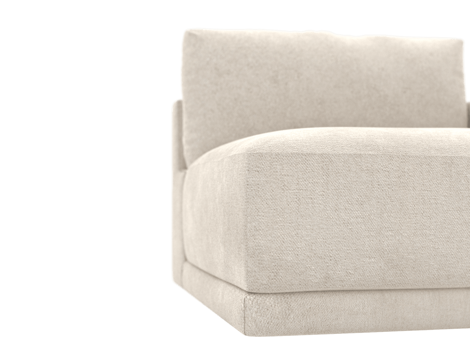 Haven Avon Mineral Right Arm Facing Sofa Module color Avon Mineral