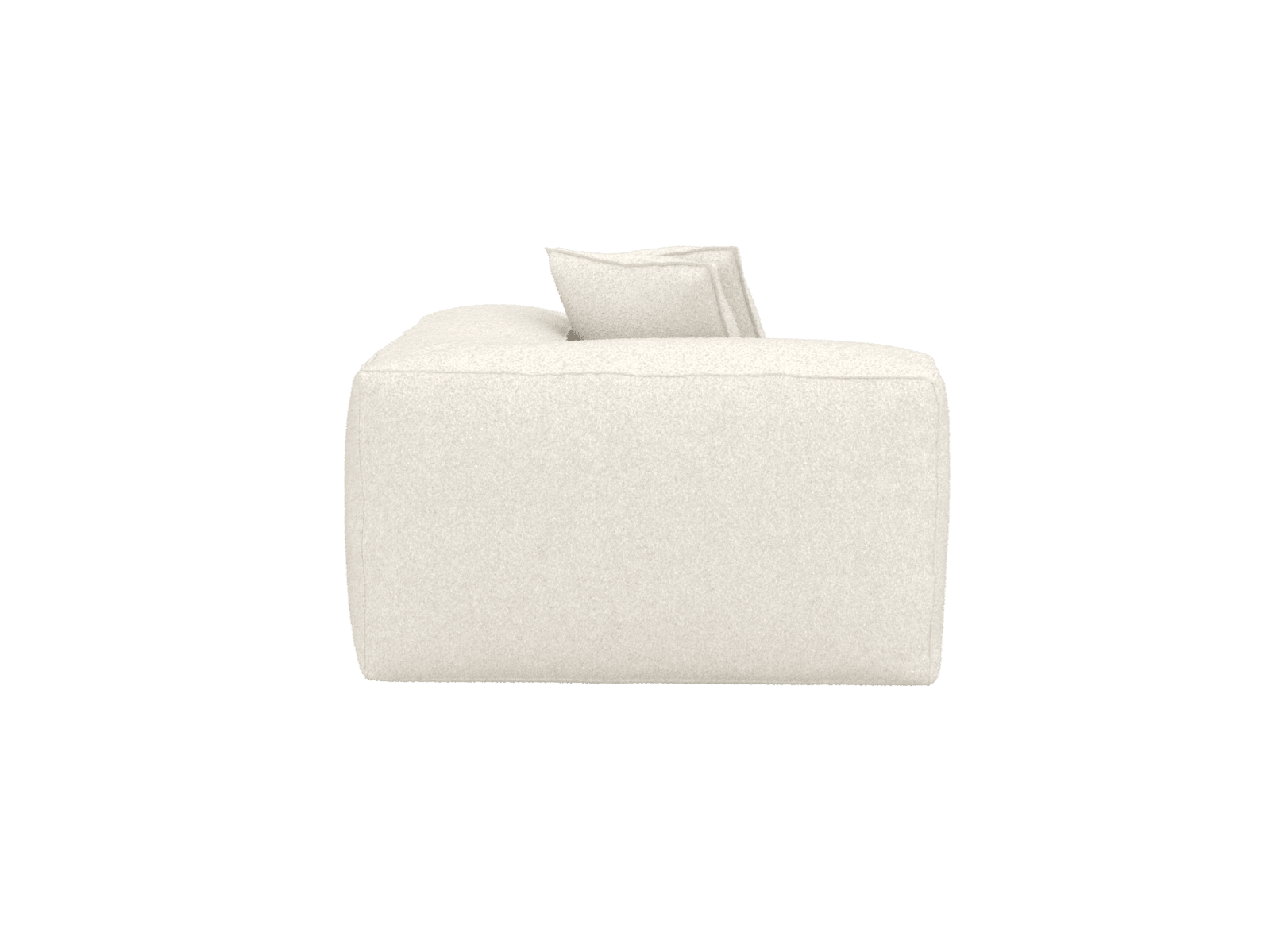 Riley Boucle Ivory Corner Sofa Module color Boucle Ivory