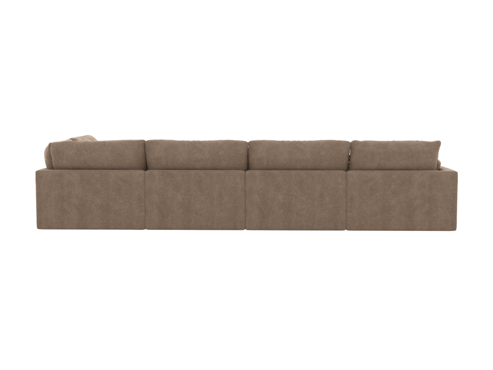 Willow Tribute Walnut Modular Sofa - 6 Seater RAF Terminal color Tribute Walnut