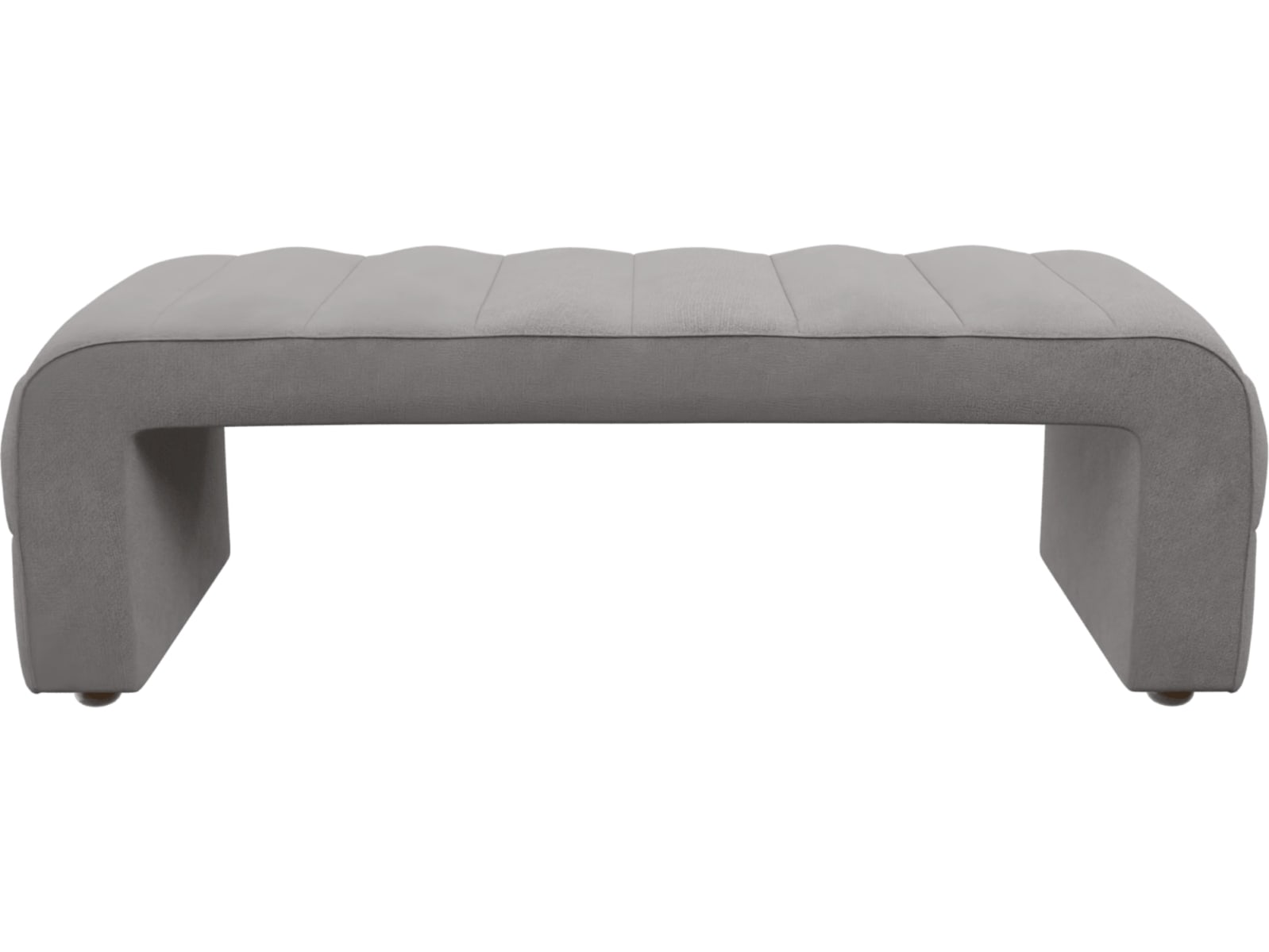 Maeve Bench View Steel color View Steel