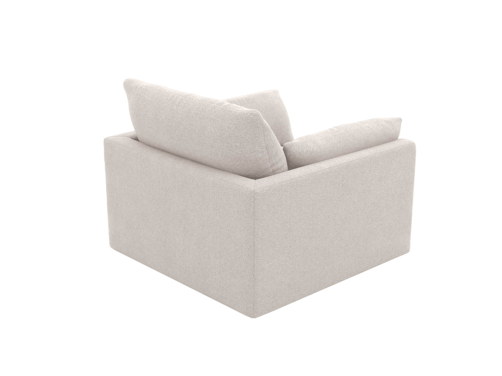 Willow Toorak Pearl Armchair color Toorak Pearl