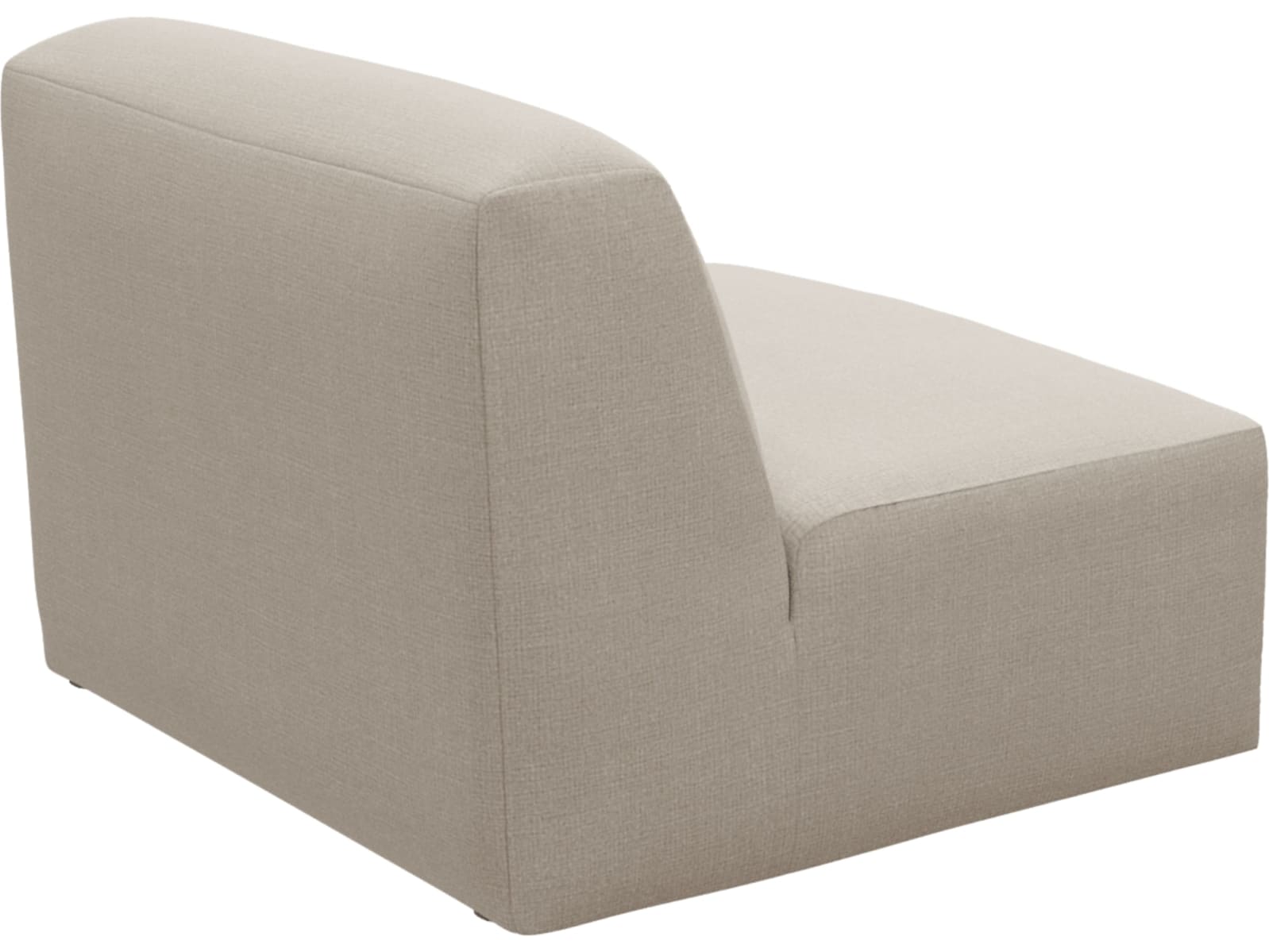 Copenhagen Santa Fe Sand Armless Chair Sofa Module color Santa Fe Sand