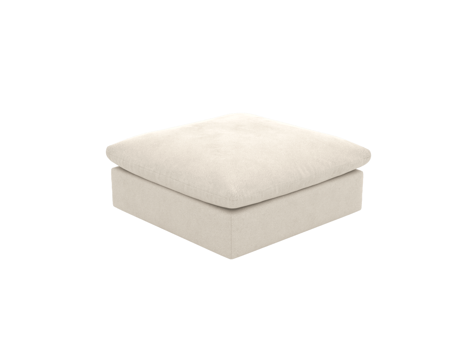 Willow Muse Flax Ottoman color Muse Flax