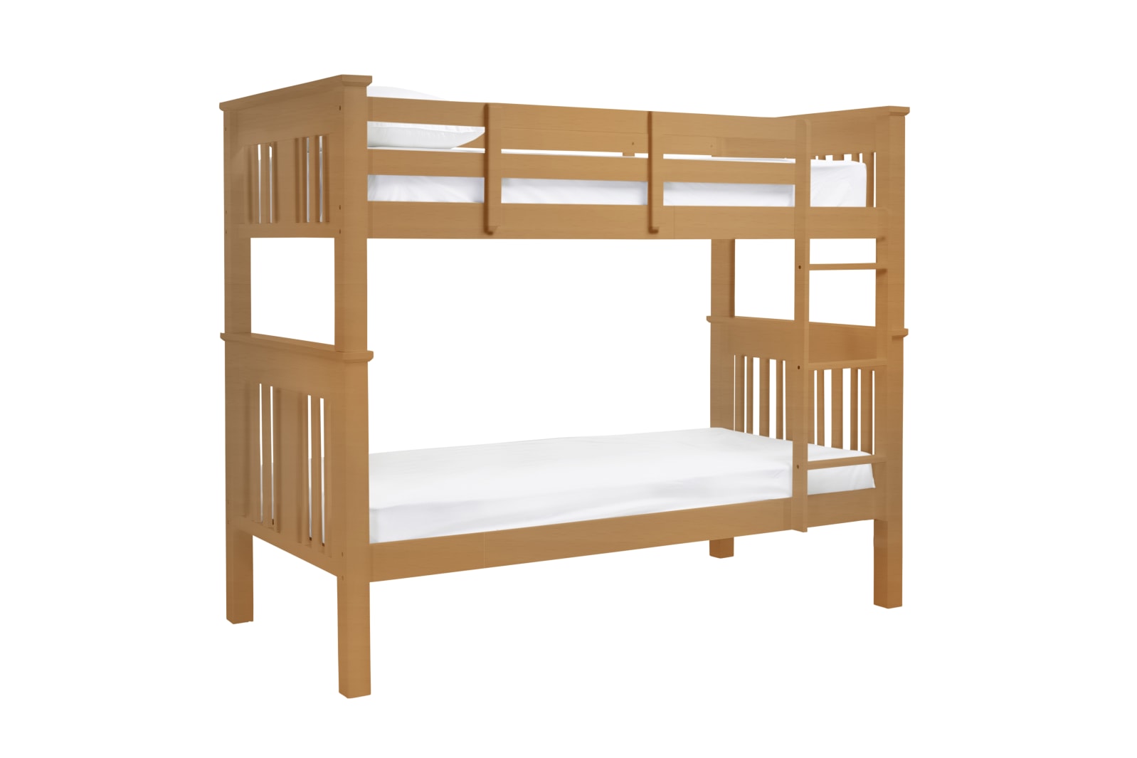 Bailey Bunk Bed Rich Honey color Timber