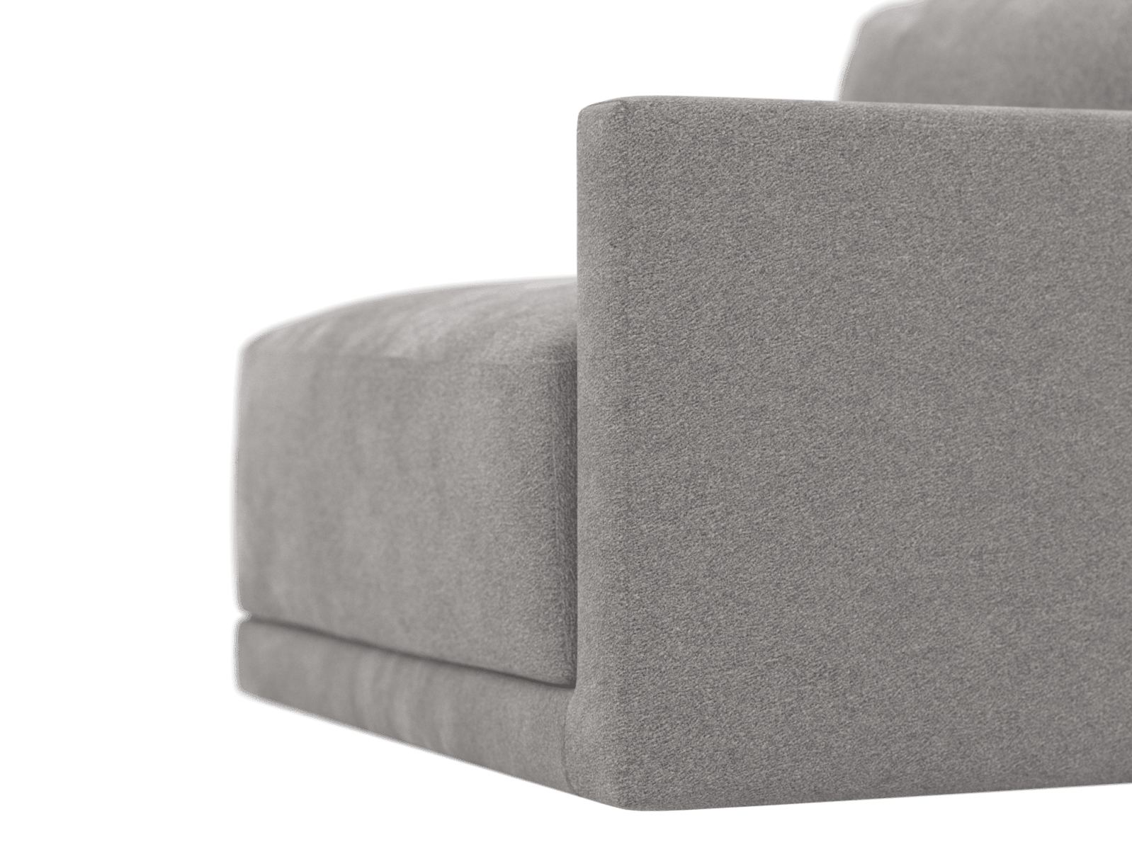 Haven Toorak Pebble Right Arm Facing Sofa Module color Toorak Pebble