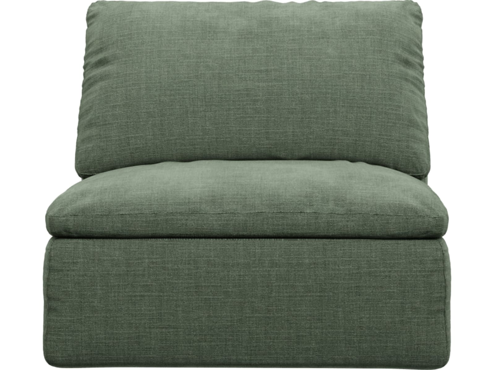 Cloud Tribute Dark Jade Slip Cover color Tribute Dark Jade