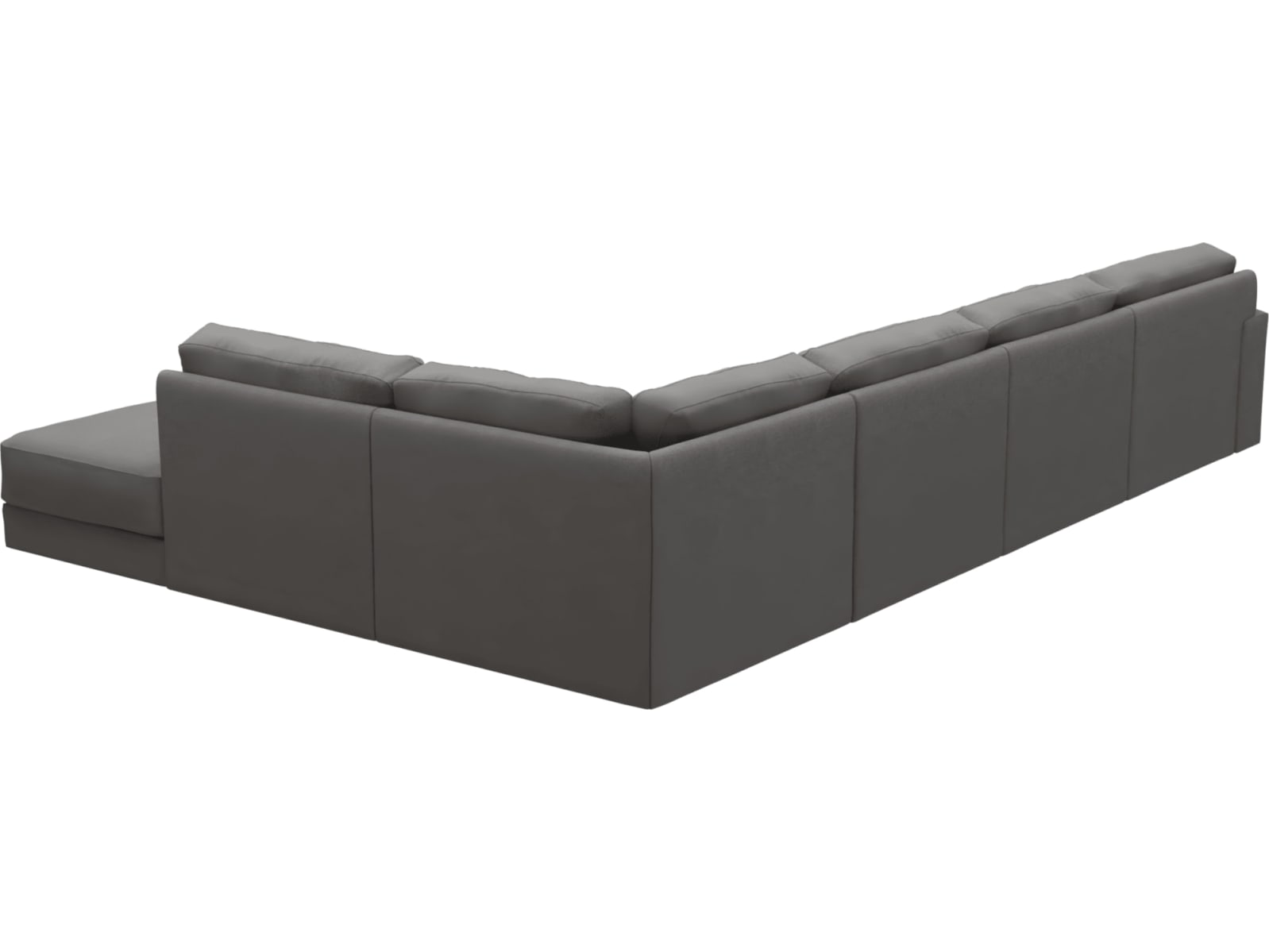 Monica California Slate Sofa - 6 Seater RAF Terminal color California Slate