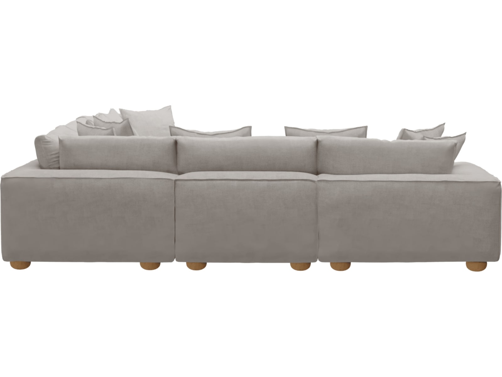 Tully Avon Mineral Modular Sofa - 5 Piece color Avon Mineral
