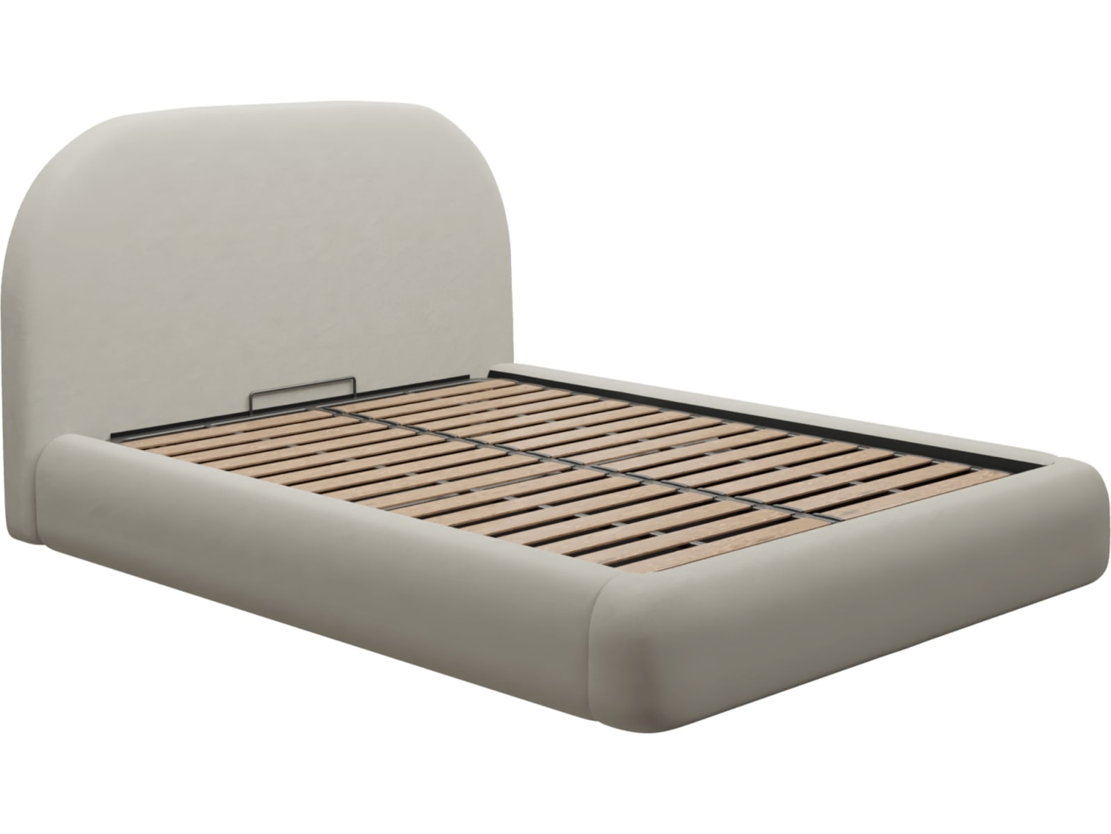Capri Gas Lift Bed California Ivory color California Ivory