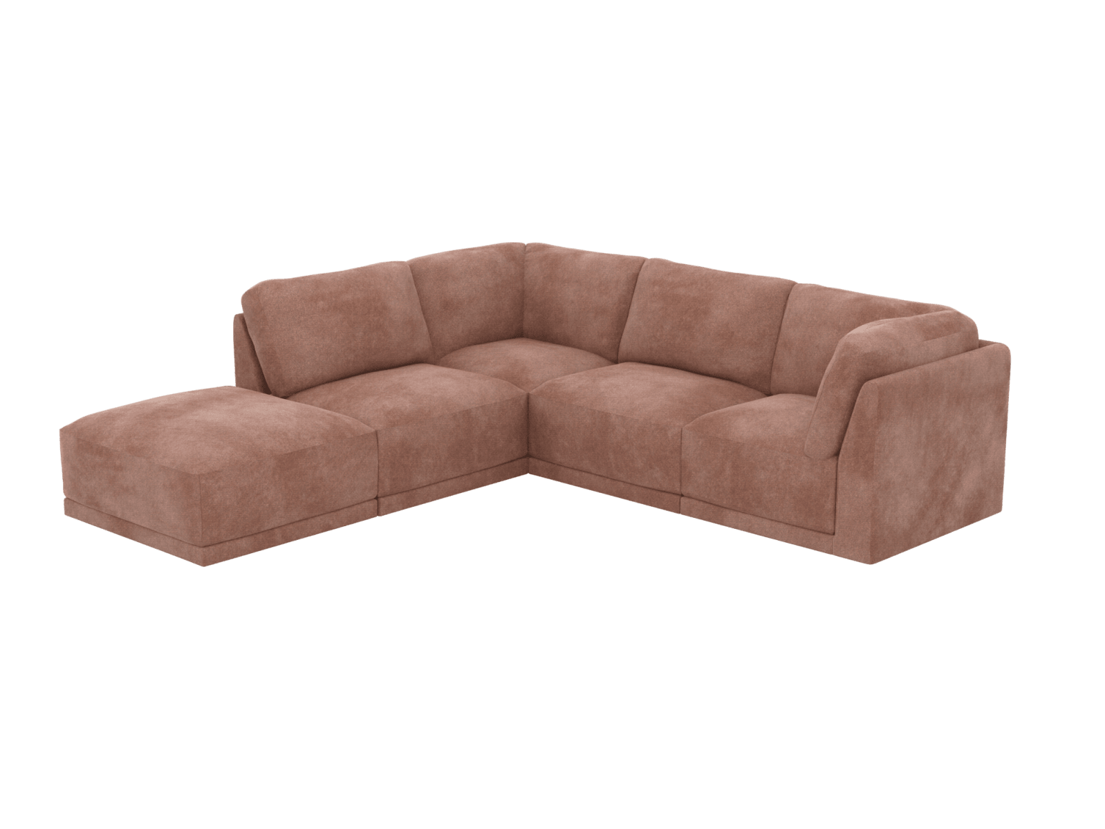 Emily Modular Sofa Muse Dusk - 5 Piece color Muse Dusk