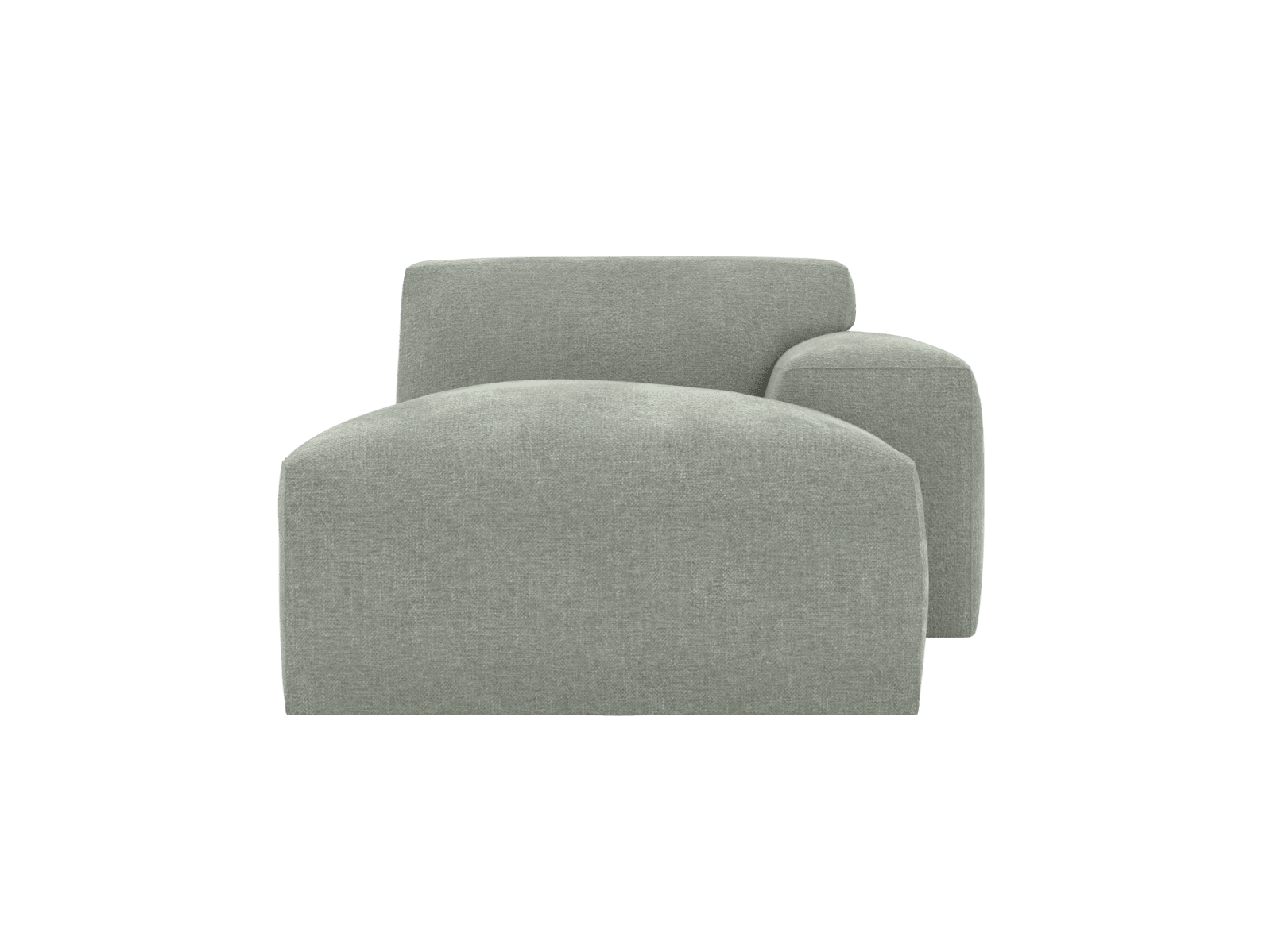 Copenhagen Avon Sage Right Arm Facing Chaise Module color Avon Sage