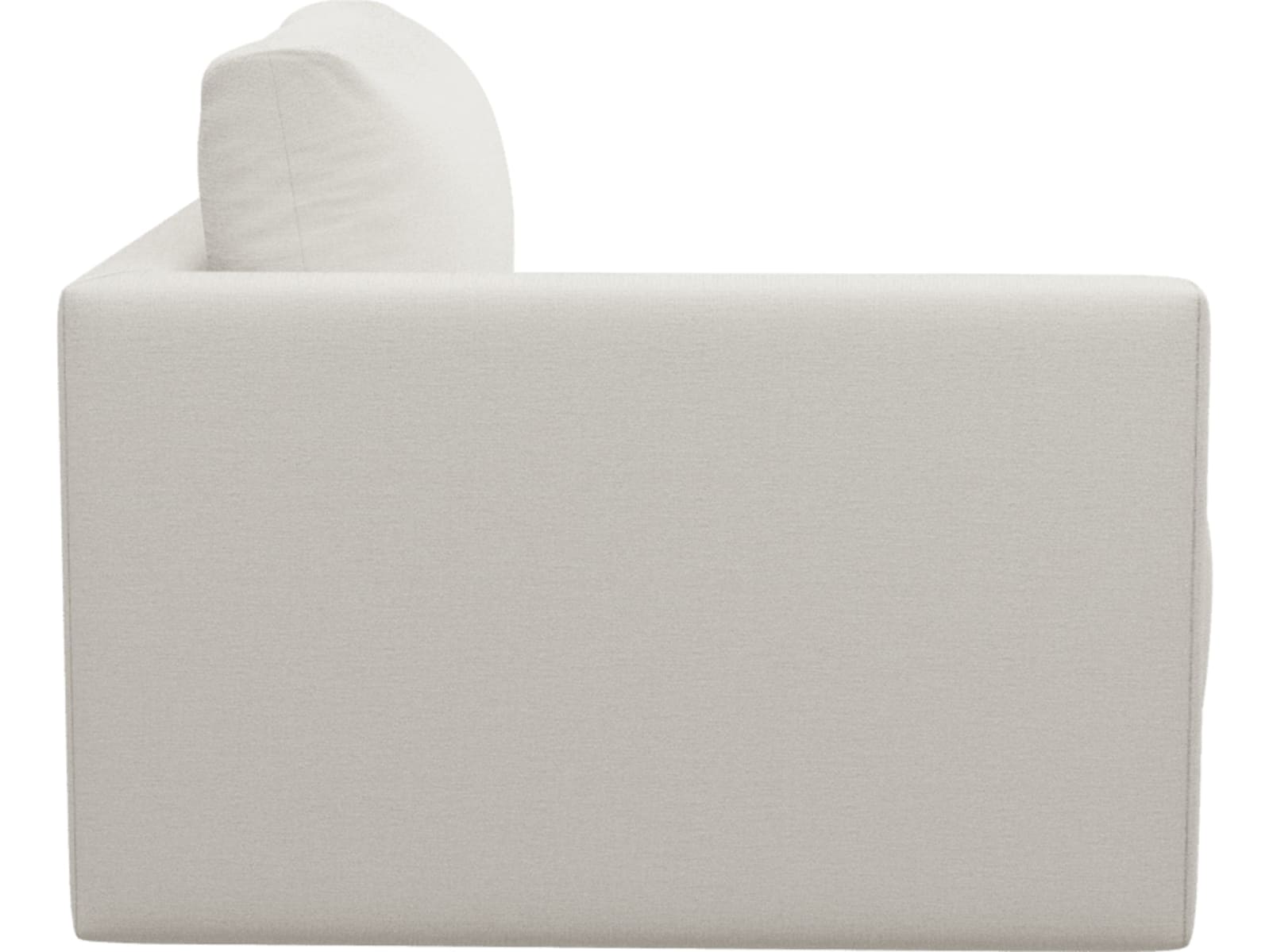 Haven Tribute Ice Left Arm Facing Chair Sofa Module color Tribute Ice