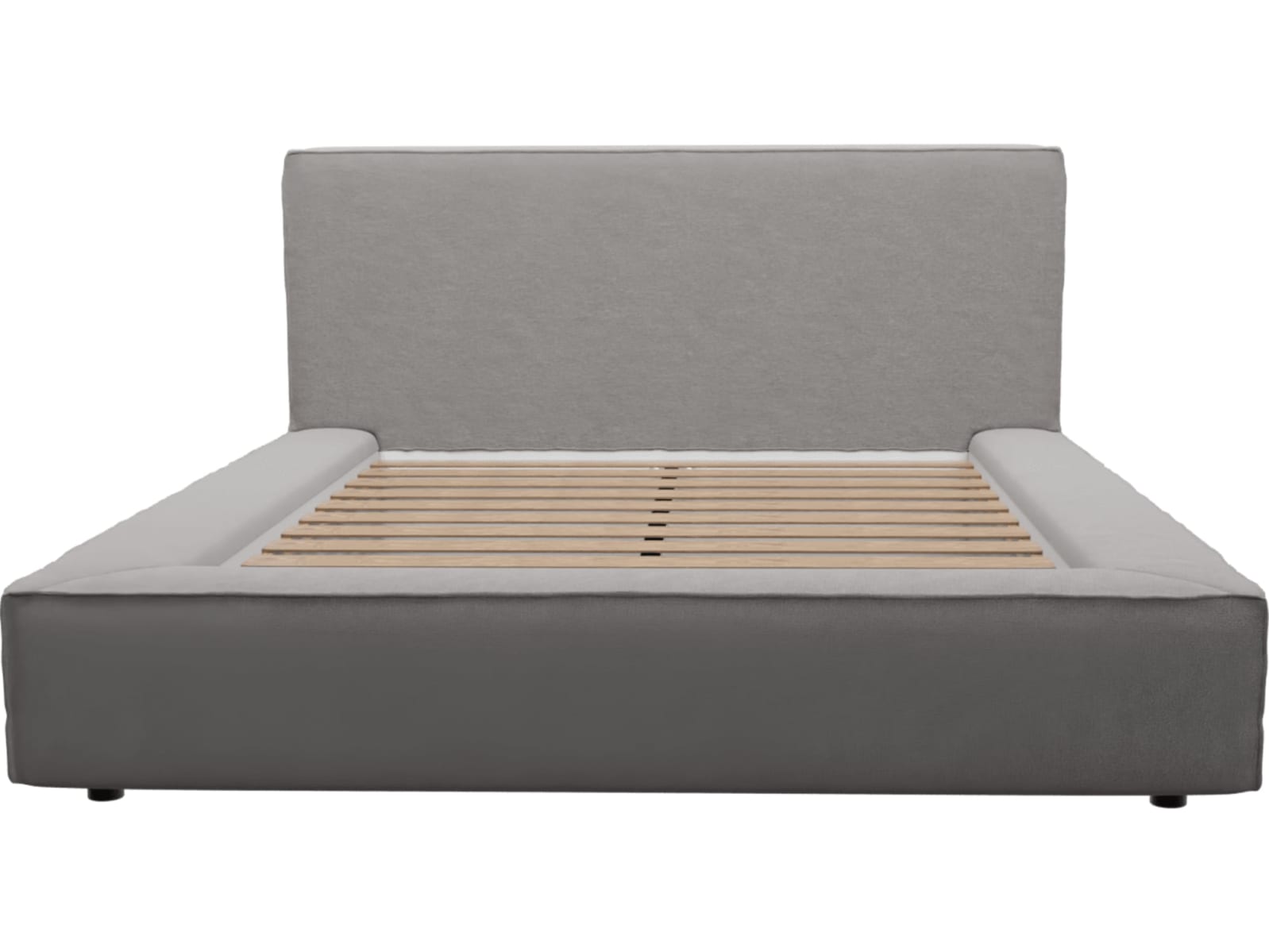 Riley Bed Frame View Steel color View Steel