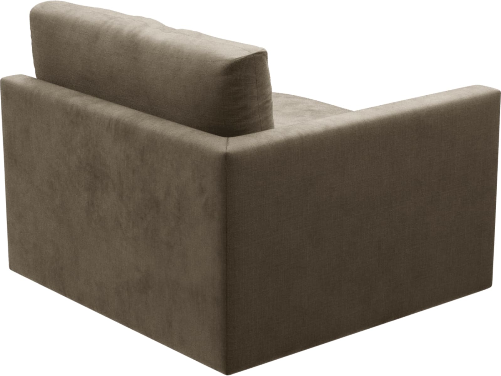 Haven Tribute Walnut Left Arm Facing Chair Sofa Module color Tribute Walnut