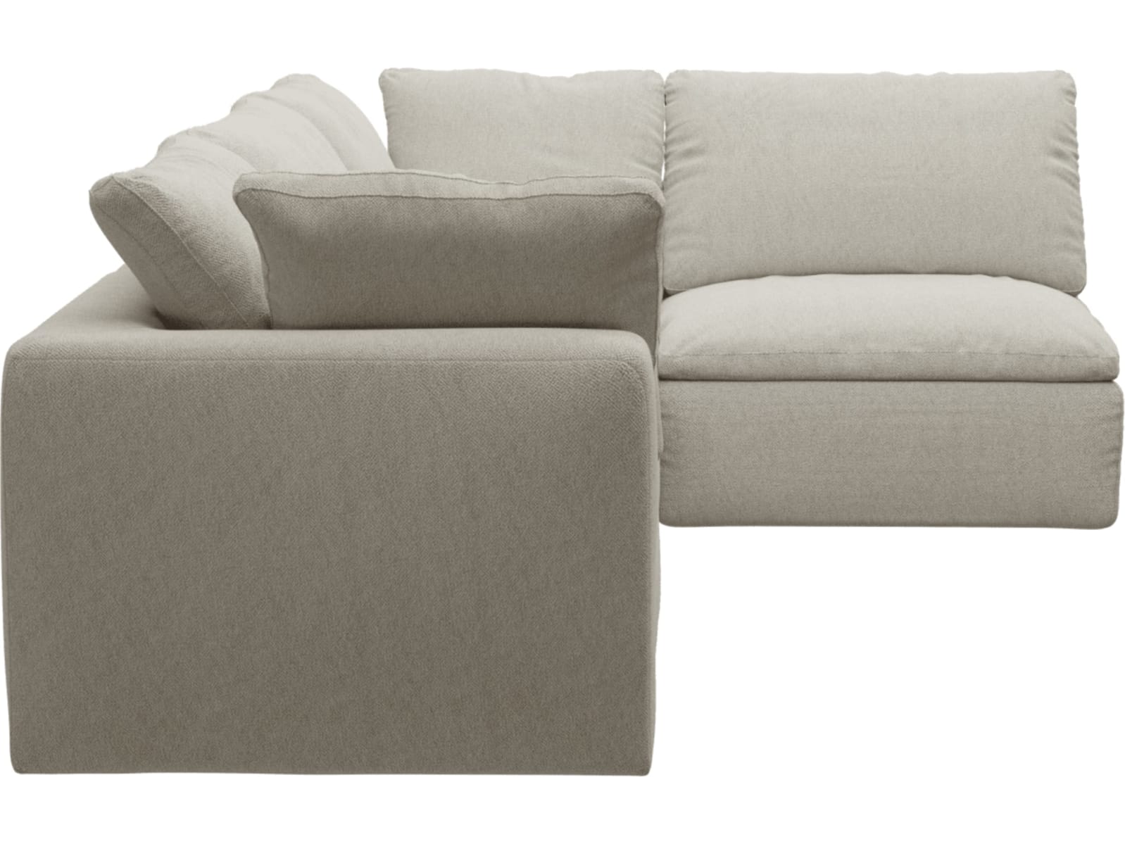 Cloud Noa Desert Modular Sofa - 4 Piece color Noa Desert