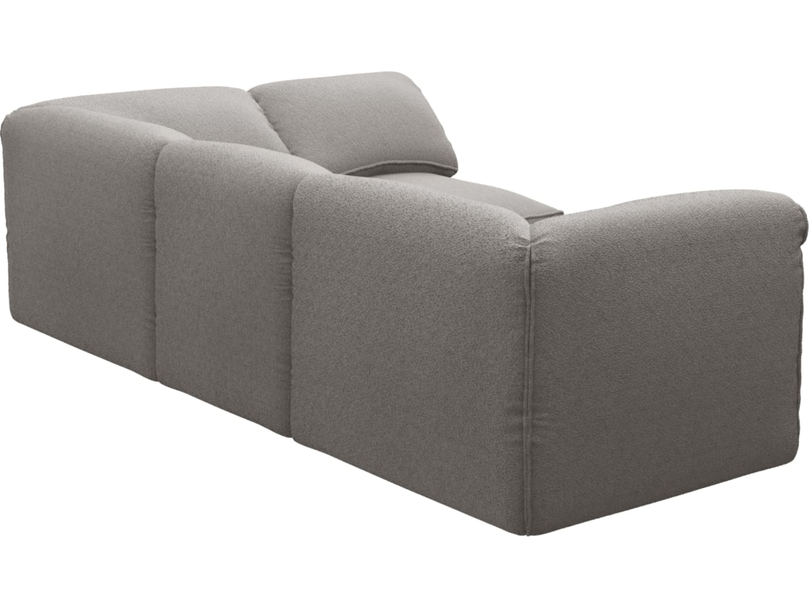 Kai Boucle Pumice Modular Sofa - 4 Seater color Boucle Pumice