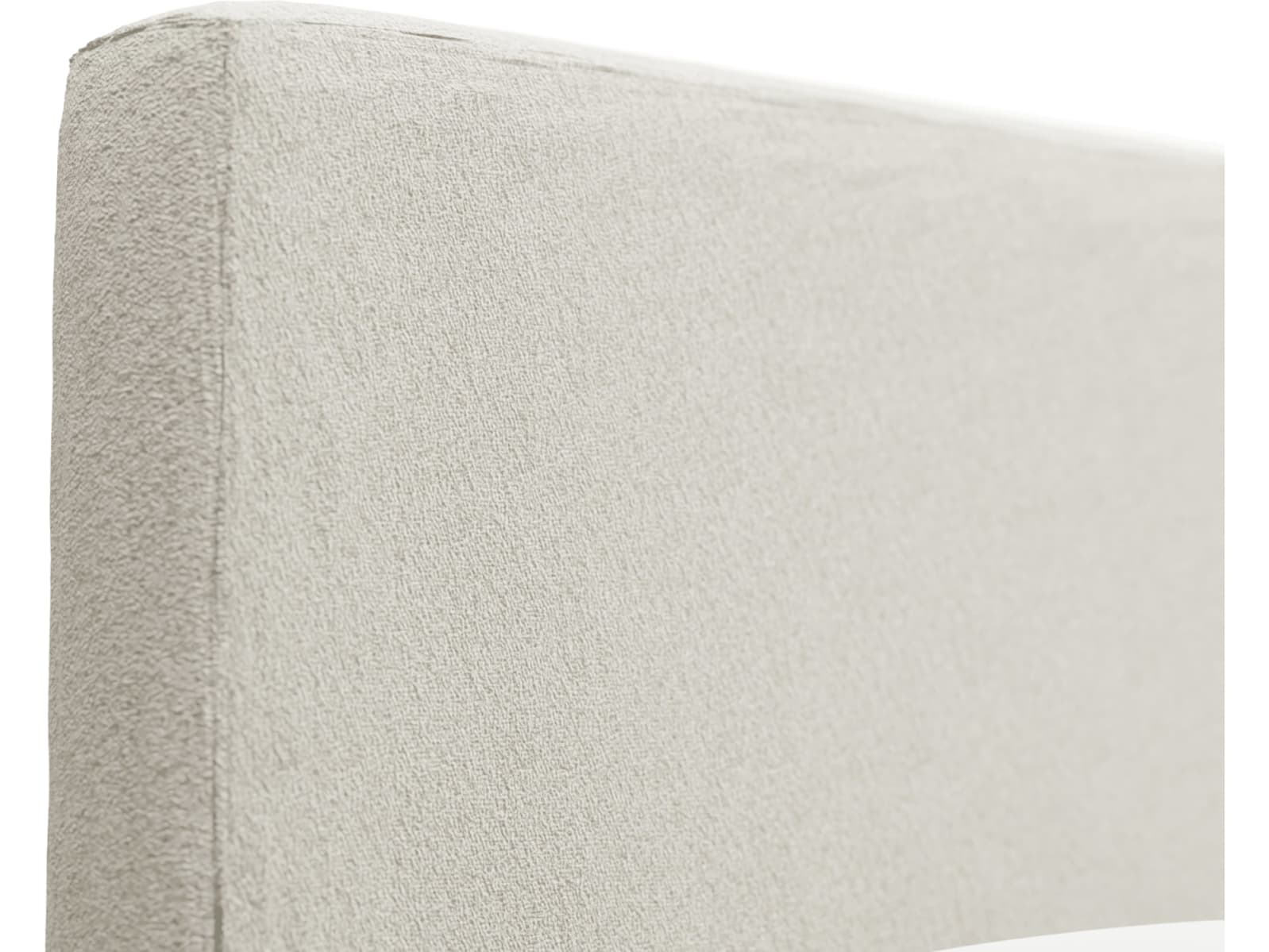 Felix Gas Lift Bed Boucle Ivory color Boucle Ivory