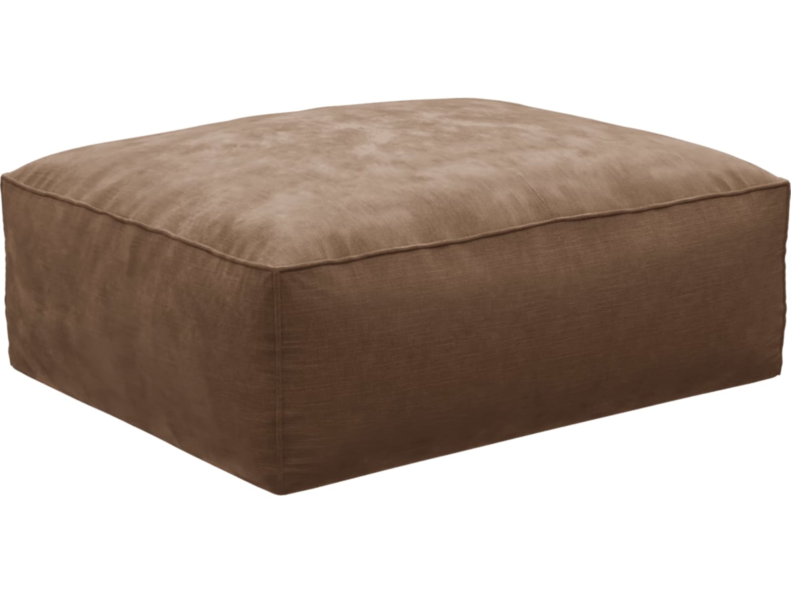 Riley Tribute Chestnut Modular Big Ottoman color Tribute Chestnut