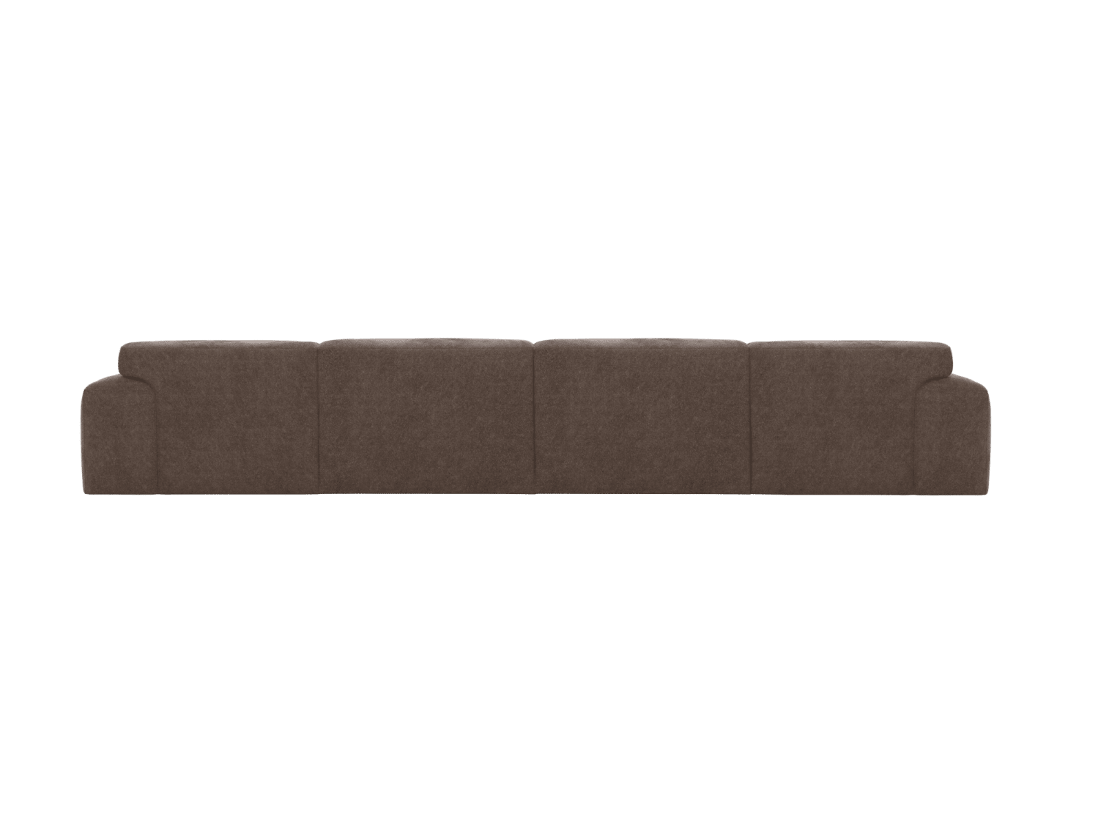 Copenhagen Muse Mink Chaise Sofa - 4 Seater color Muse Mink
