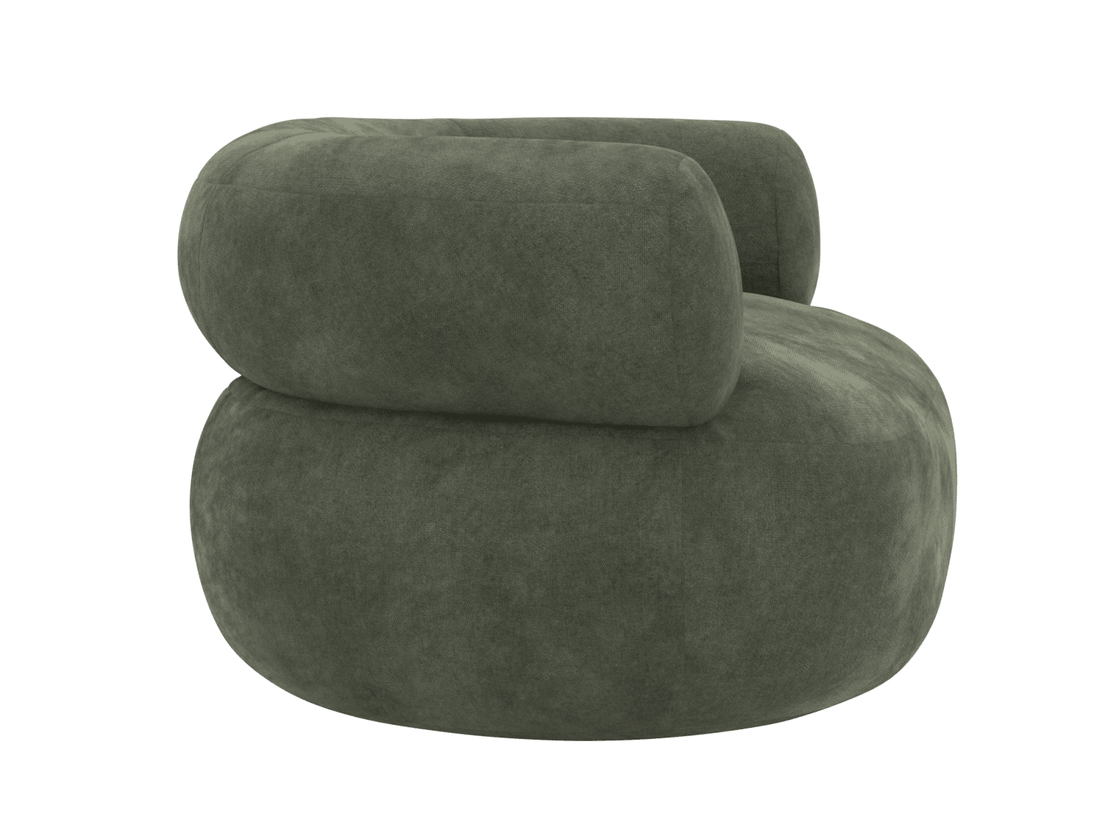 Colette Muse Forest Swivel Armchair color Muse Forest