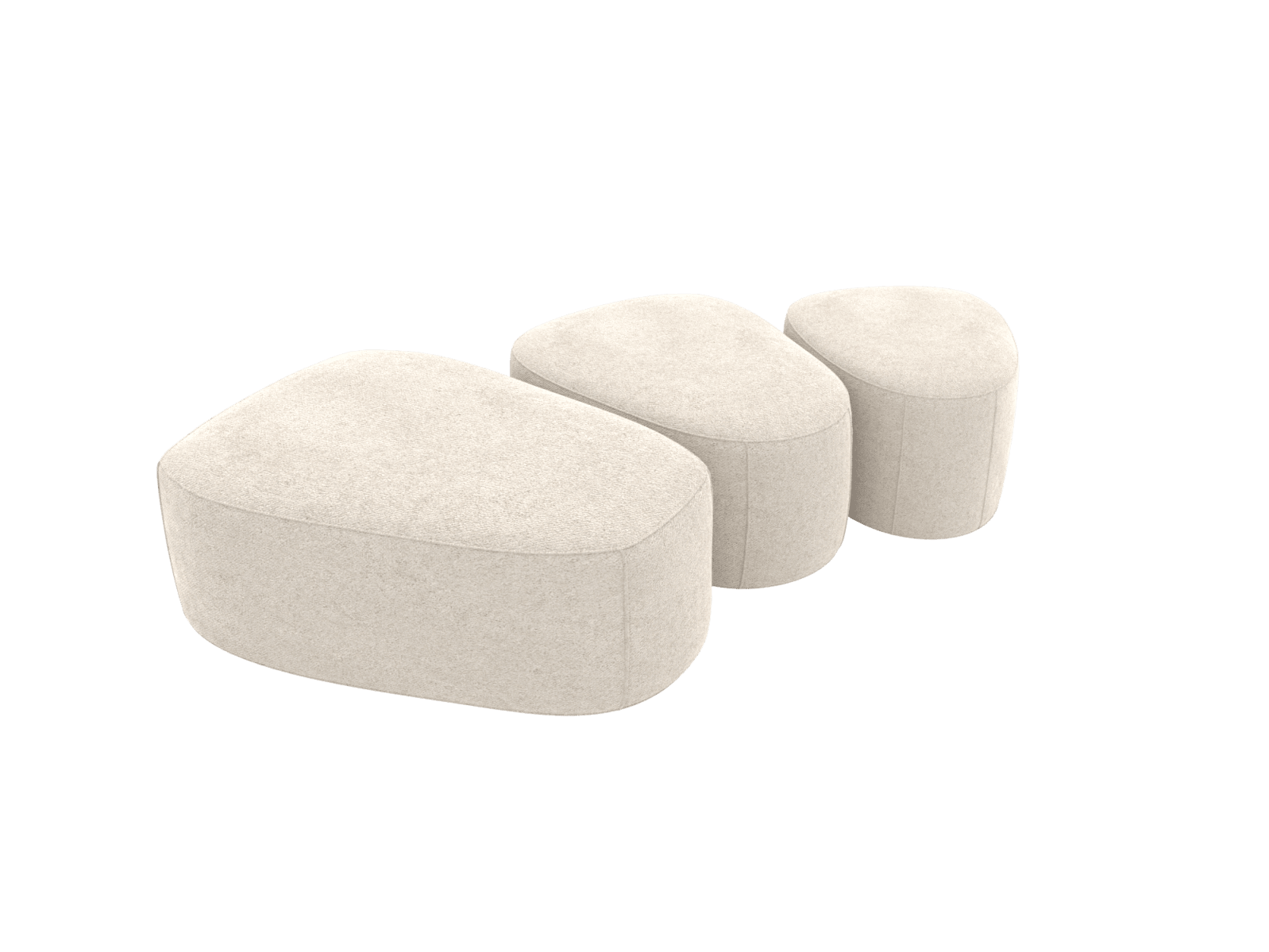 Mira Avon Mineral Ottoman - Large color Avon Mineral