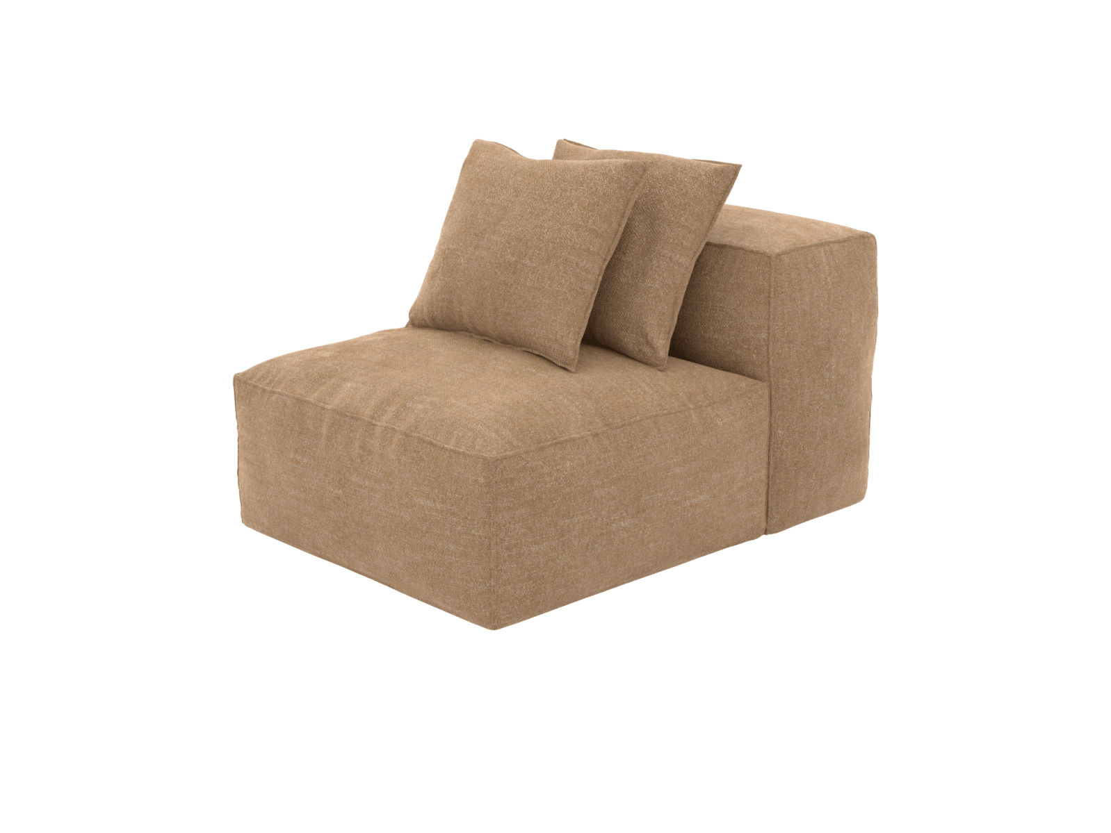 Riley Avon Honey Armless Sofa Module color Avon Honey