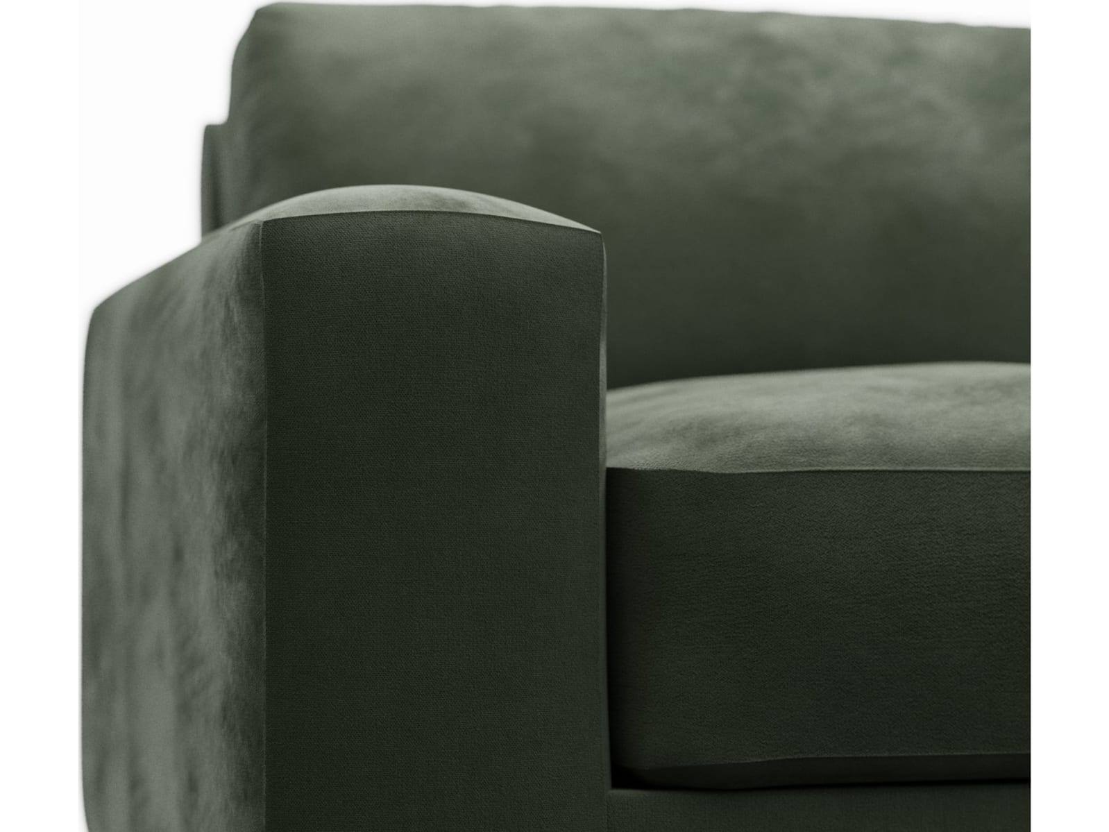 Monica Muse Forest Armchair color Muse Forest