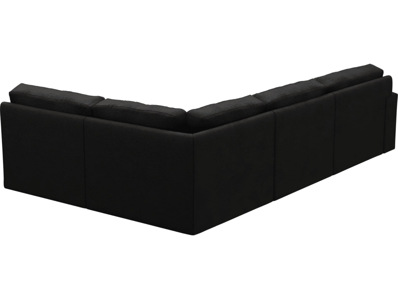 Monica California Charcoal Sofa - 4 Seater RAF Terminal color California Charcoal
