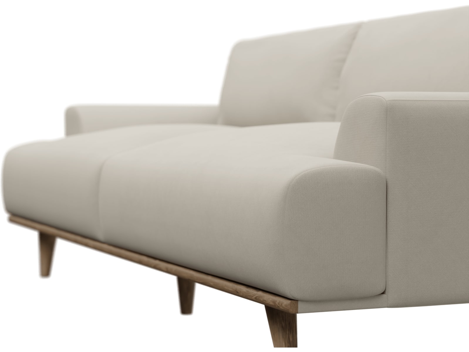 Dane Isla Sea Pearl Sofa - 3 Seater color Isla Sea Pearl