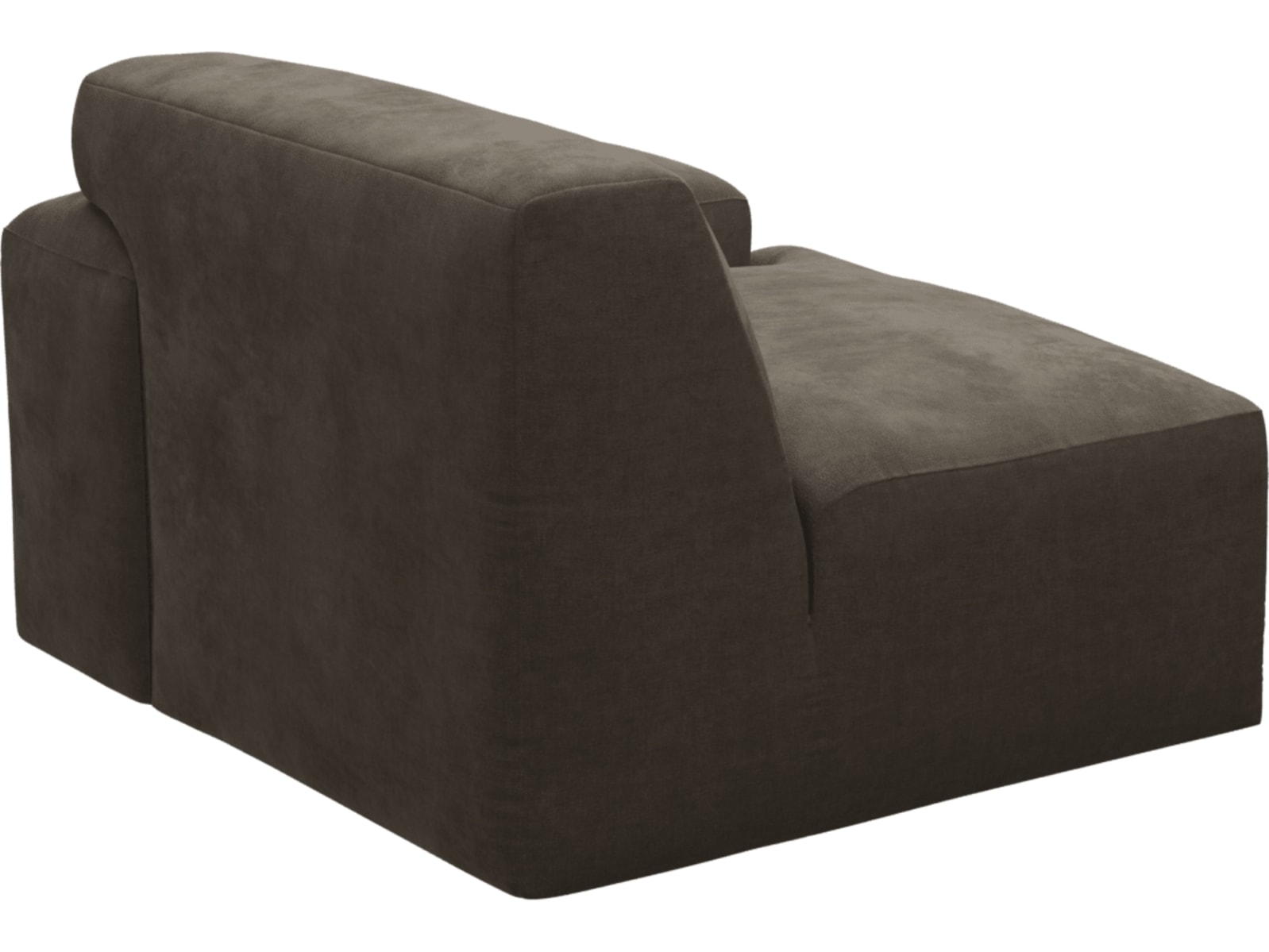 Copenhagen Muse Mink Right Arm Facing Sofa Module color Muse Mink