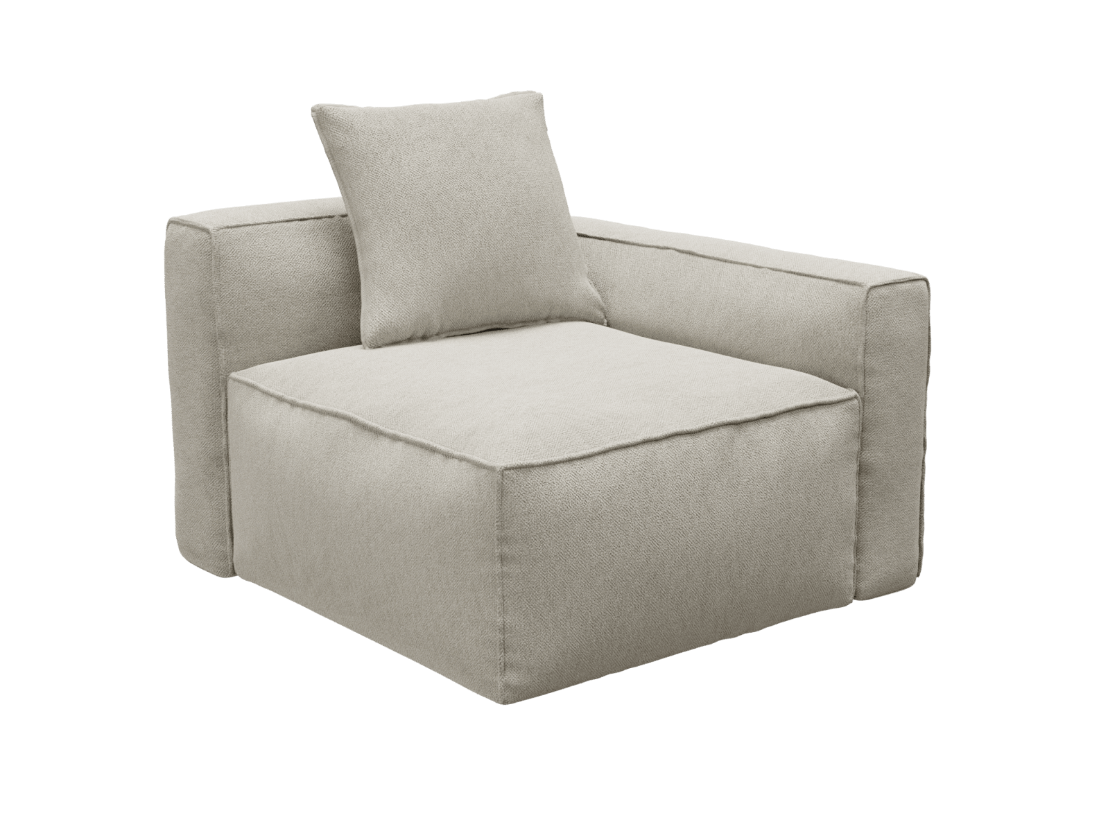 Riley Apt Noa Desert Right Arm Facing Chair Module color Noa Desert