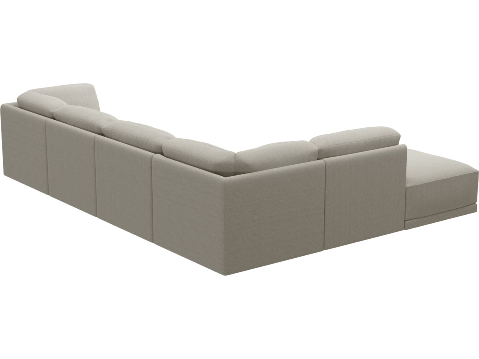 Emily Modular Sofa Noa Desert - 6 Piece color Noa Desert