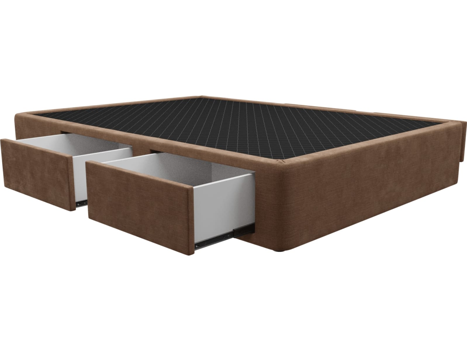 Zenith Storage Drawer Bed Base Tribute Chestnut color Tribute Chestnut