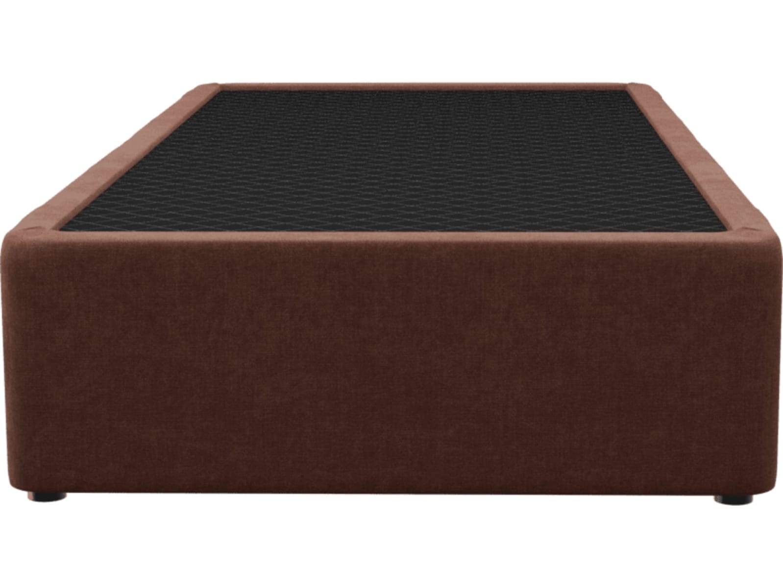 Zenith Kids 1 Storage Drawer Bed Base Muse Rust color Muse Rust