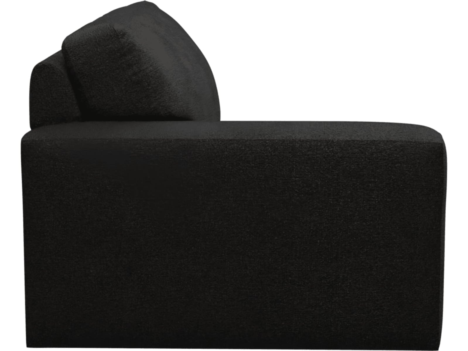 Monica California Charcoal Left Arm Facing Chair Module color California Charcoal