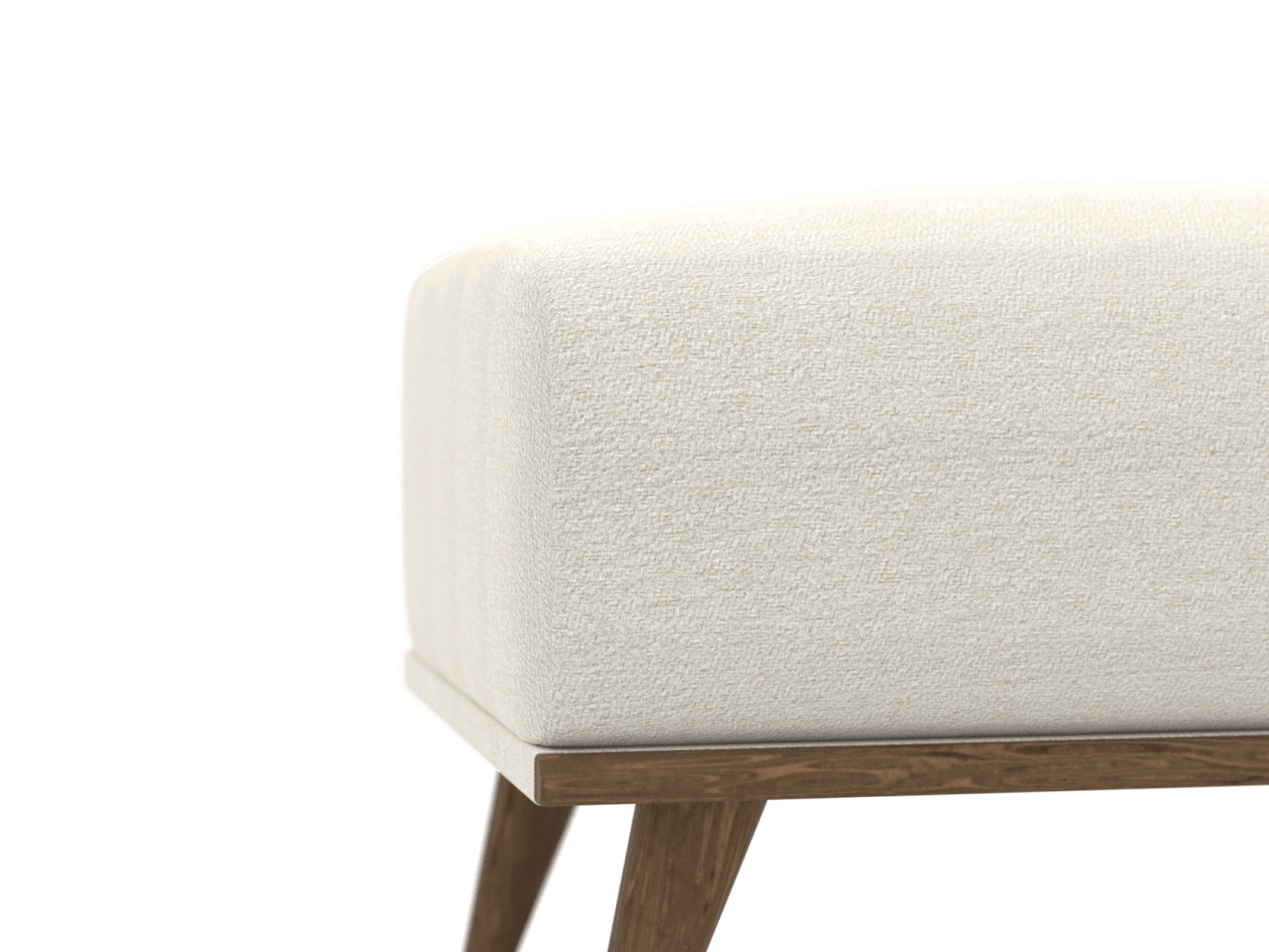 Dane California Ivory Ottoman color California Ivory
