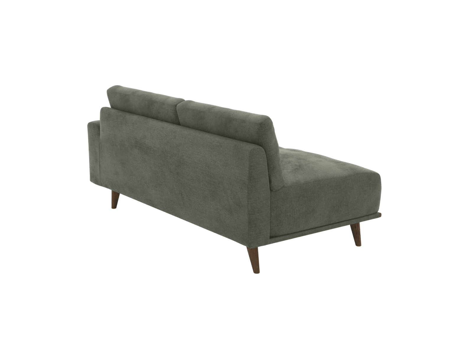 Dane Tribute Dark Jade 2 Seat Right Facing Sofa Module color Tribute Dark Jade