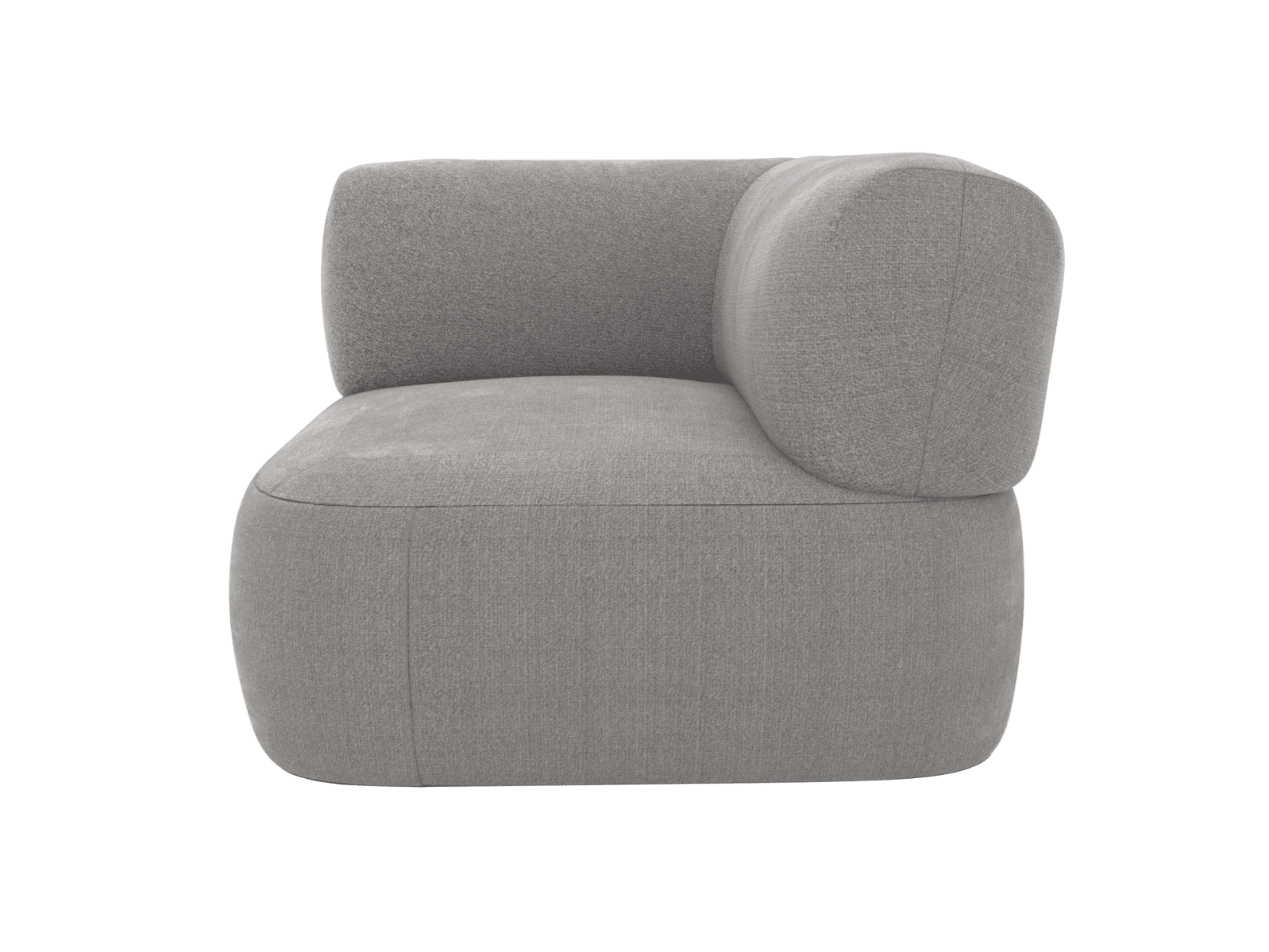 Beckett Toorak Pebble Sofa Module Corner color Toorak Pebble