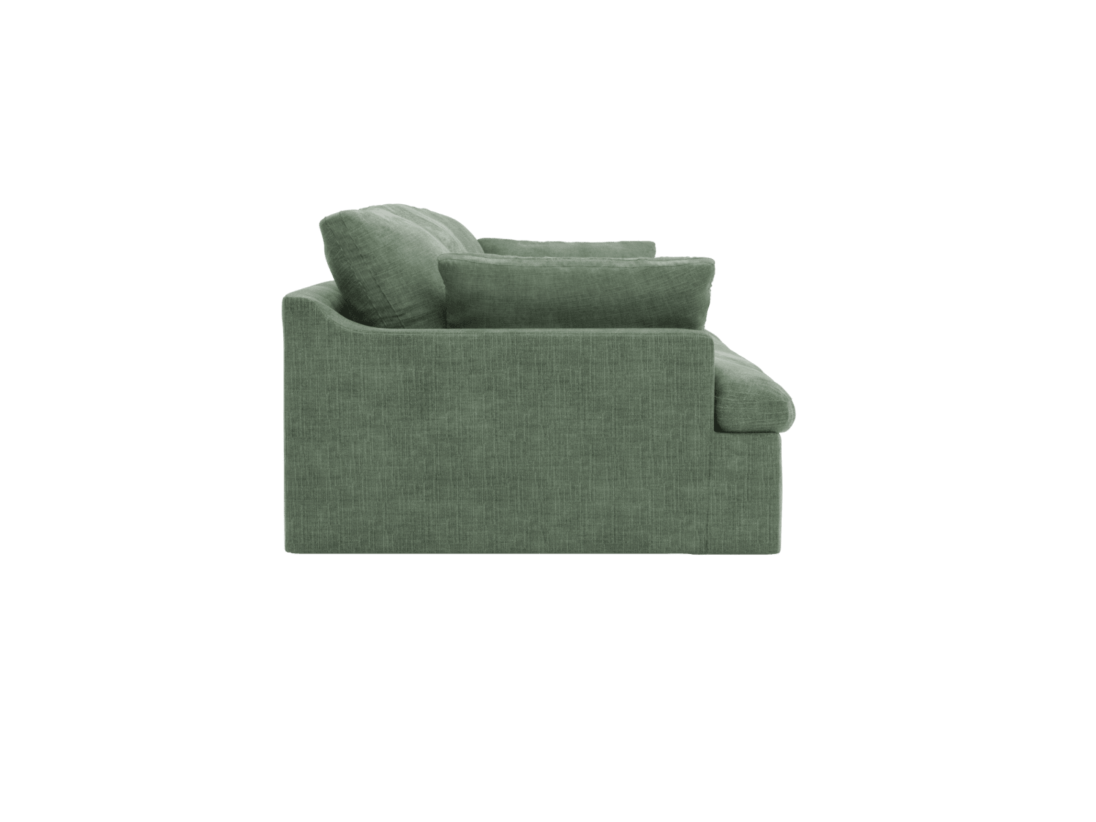 Retreat Tribute Dark Jade Modular Sofa - 3 Piece color Tribute Dark Jade