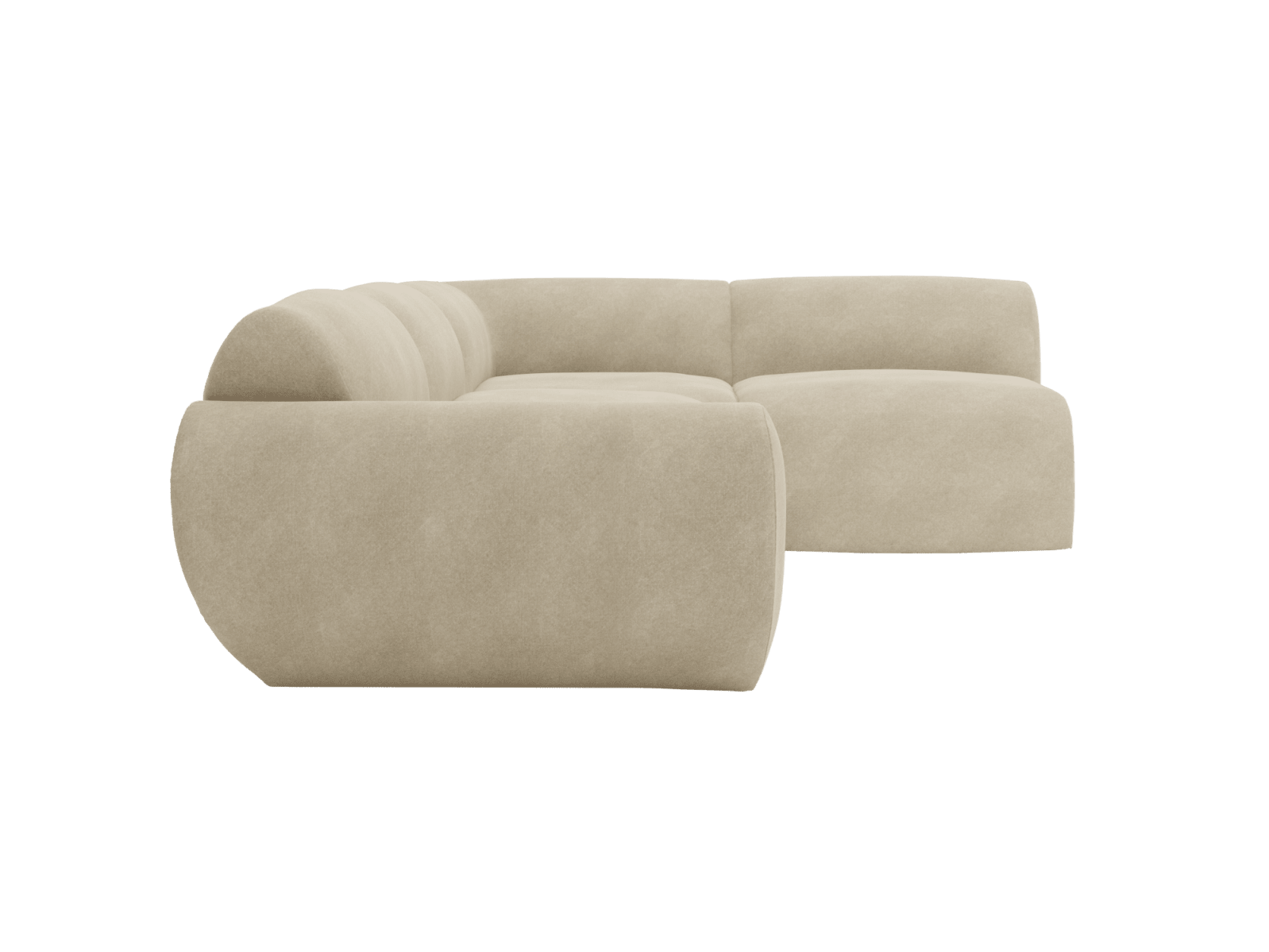 Malmo Avon Taupe Sofa - 4 Seater RAF Terminal color Avon Taupe