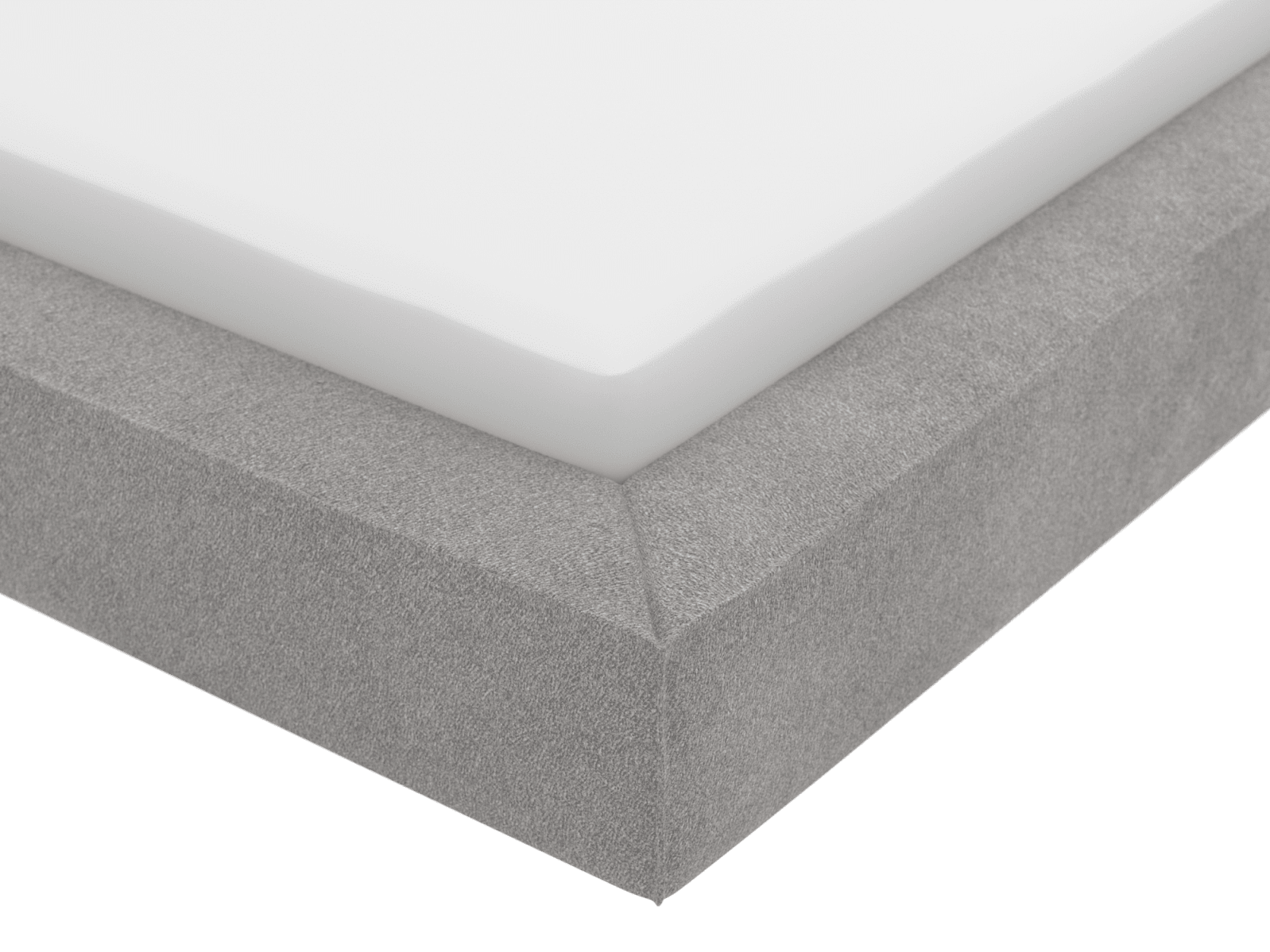 Riley Bed Frame Toorak Pebble color Toorak Pebble